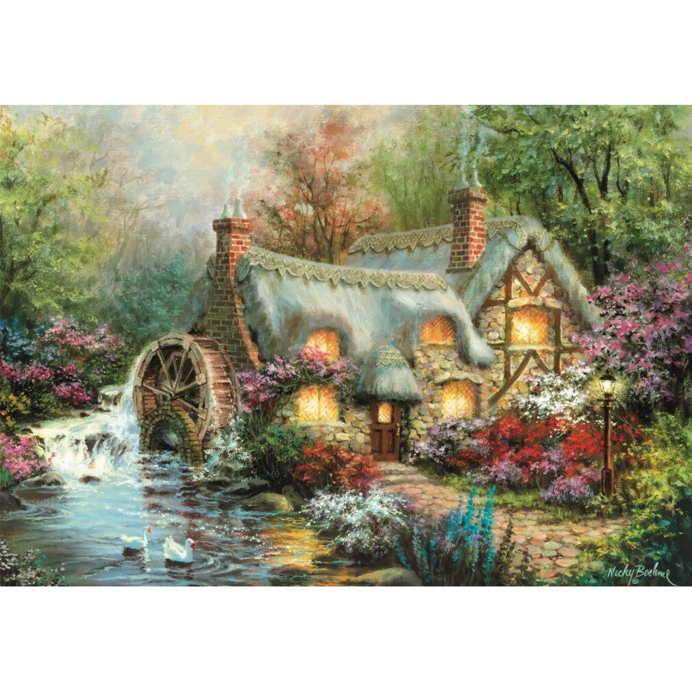 Clementoni® Puzzle CLEMENTONI Puzzle Attacke auf dem Lande 1500 Teile, Puzzleteile