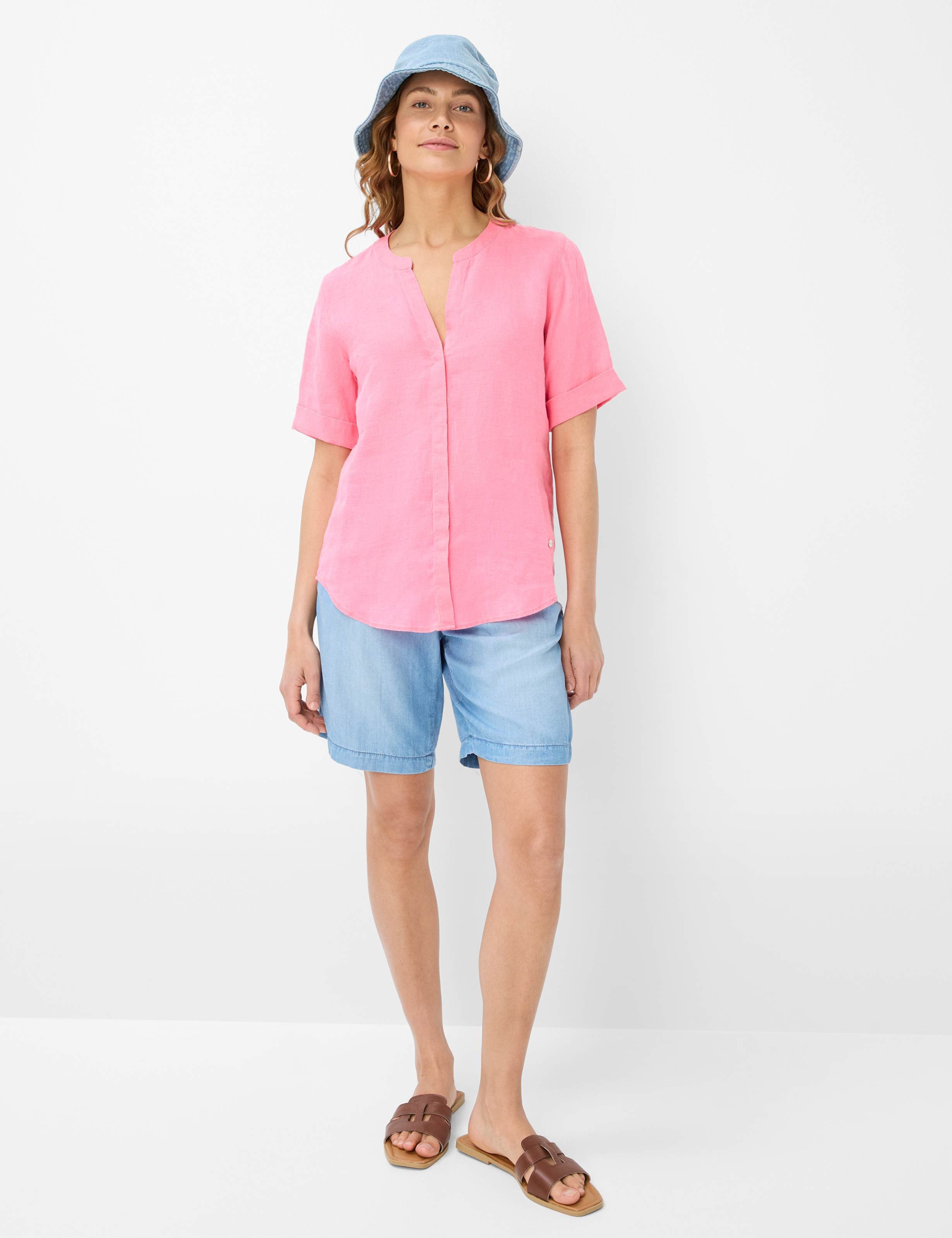 Brax Kurzarmbluse Style VERI