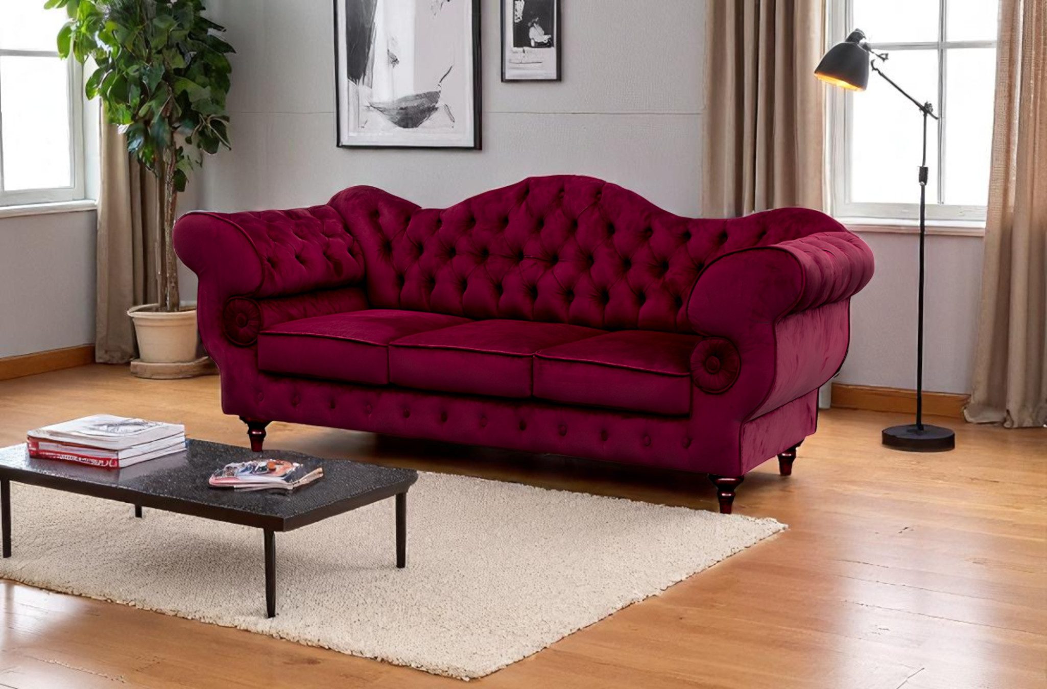 ROYAL24_MARKT Chesterfield-Sofa - Gloria - Premium günstig online kaufen