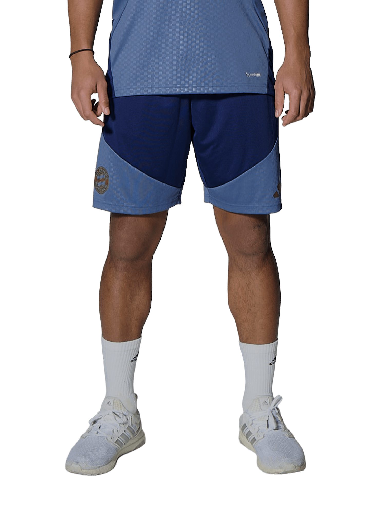 adidas Performance Sweatshorts FC Bayern München, Trainingsshort Teamline, Herren, Blau