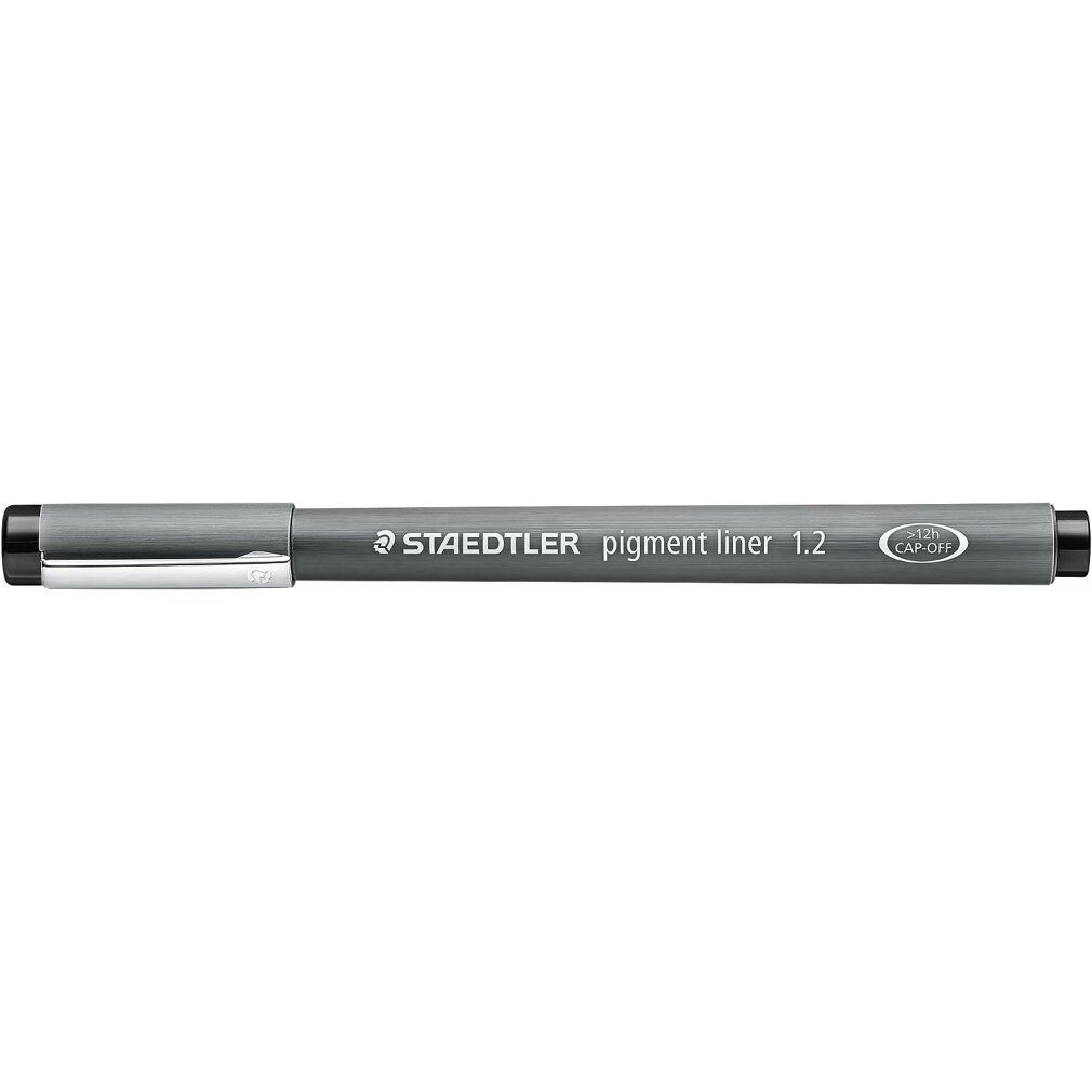 STAEDTLER Fineliner Filzstifte Pigment Liner 308 Schwarz 10 Stück