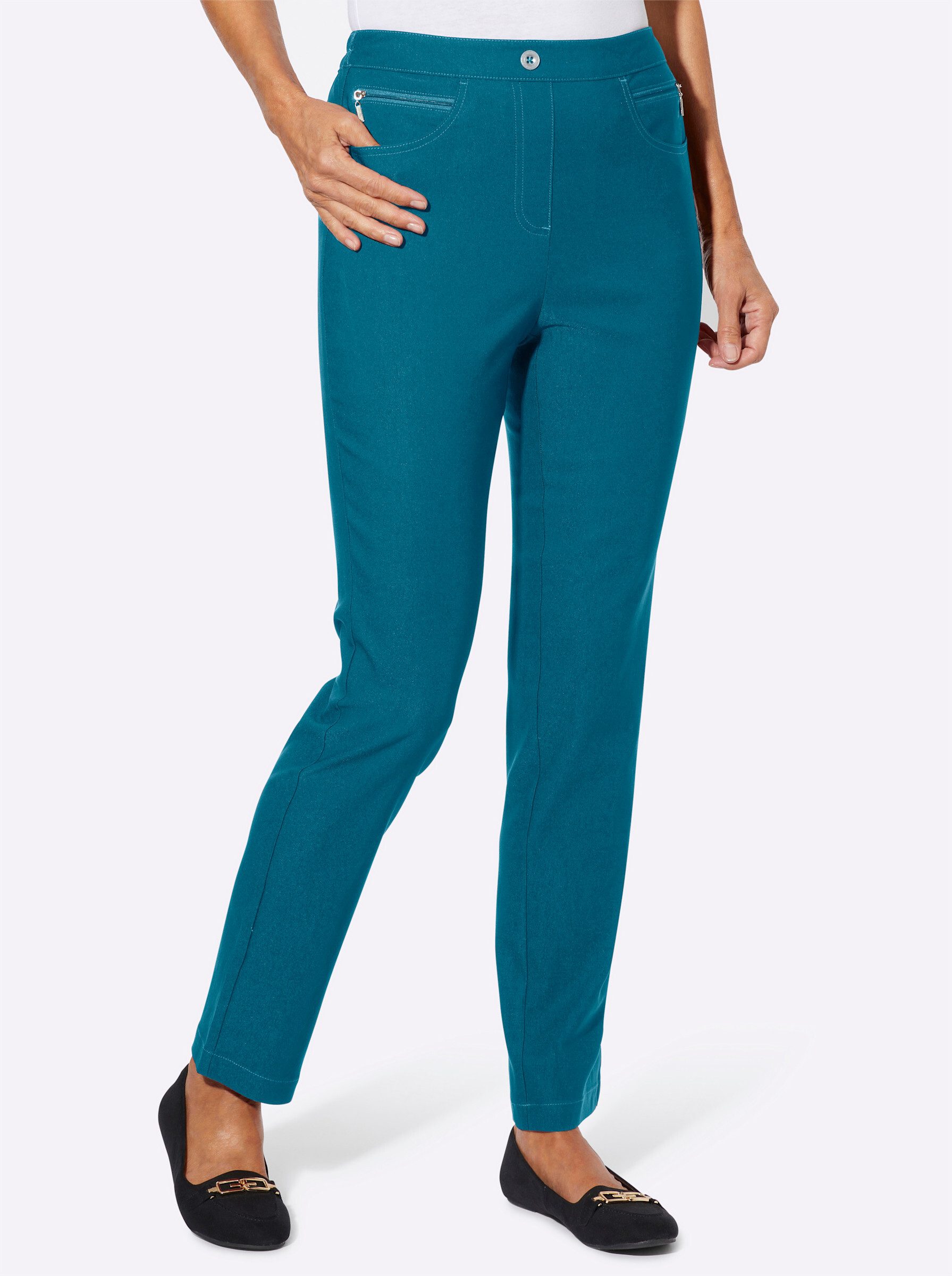 Sieh an! Jerseyhose Hose komfortabel