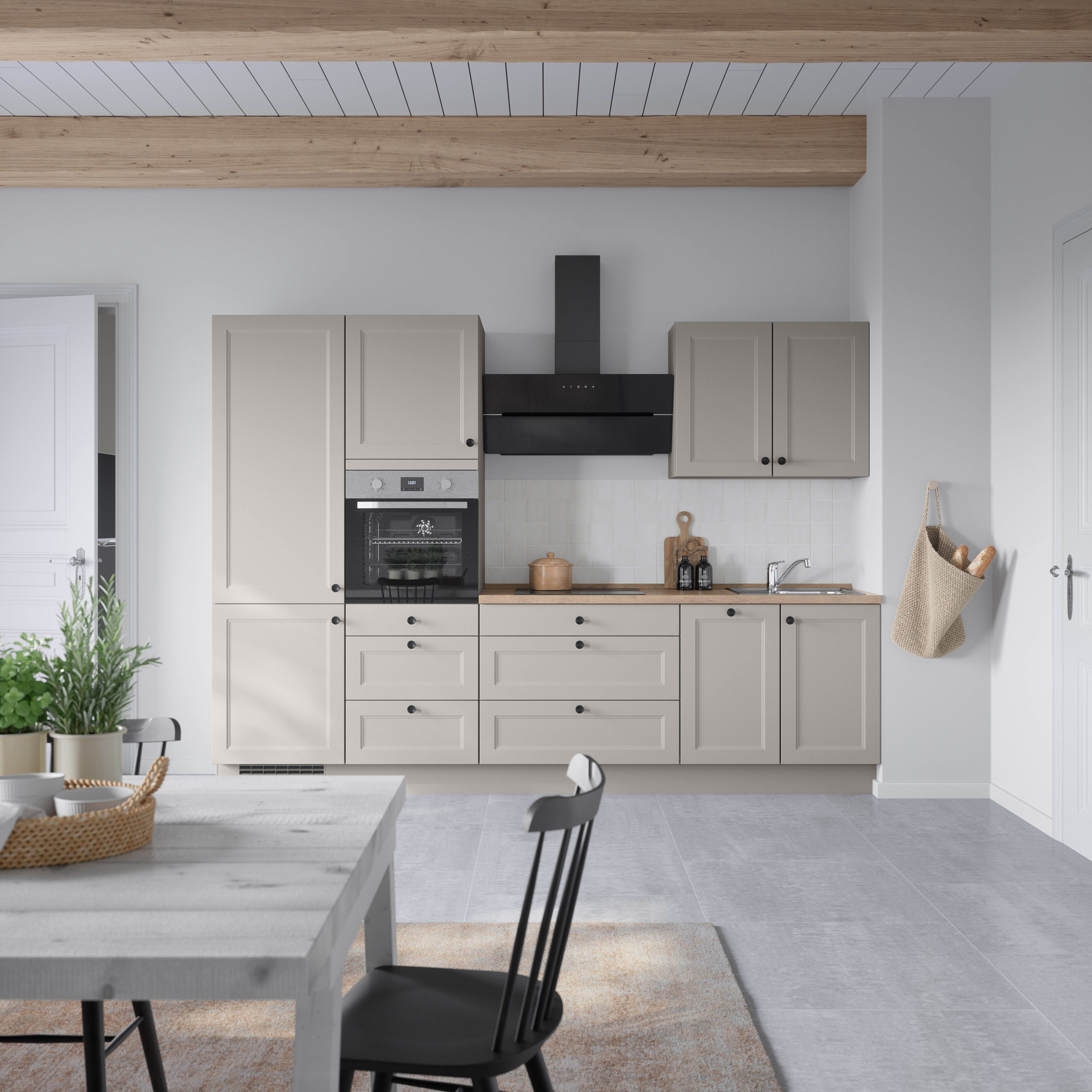nobilia® Küchenzeile "Cascada II", NEU: individuell anpassbar mit gratis Profi-Beratung, vormontiert, Breite 300 cm, Ausrichtung wählbar, wahlw. mit E-Geräten