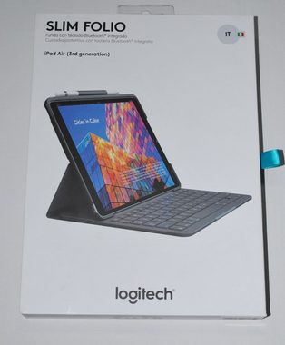 Logitech Logitech Slim Folio für iPad Air 3 (A2152/ A2153/A2154) Italienisch iPad-Tastatur