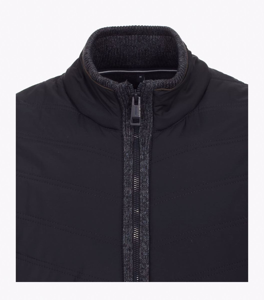 CASAMODA Strickjacke Steppung im vorderen Bereich