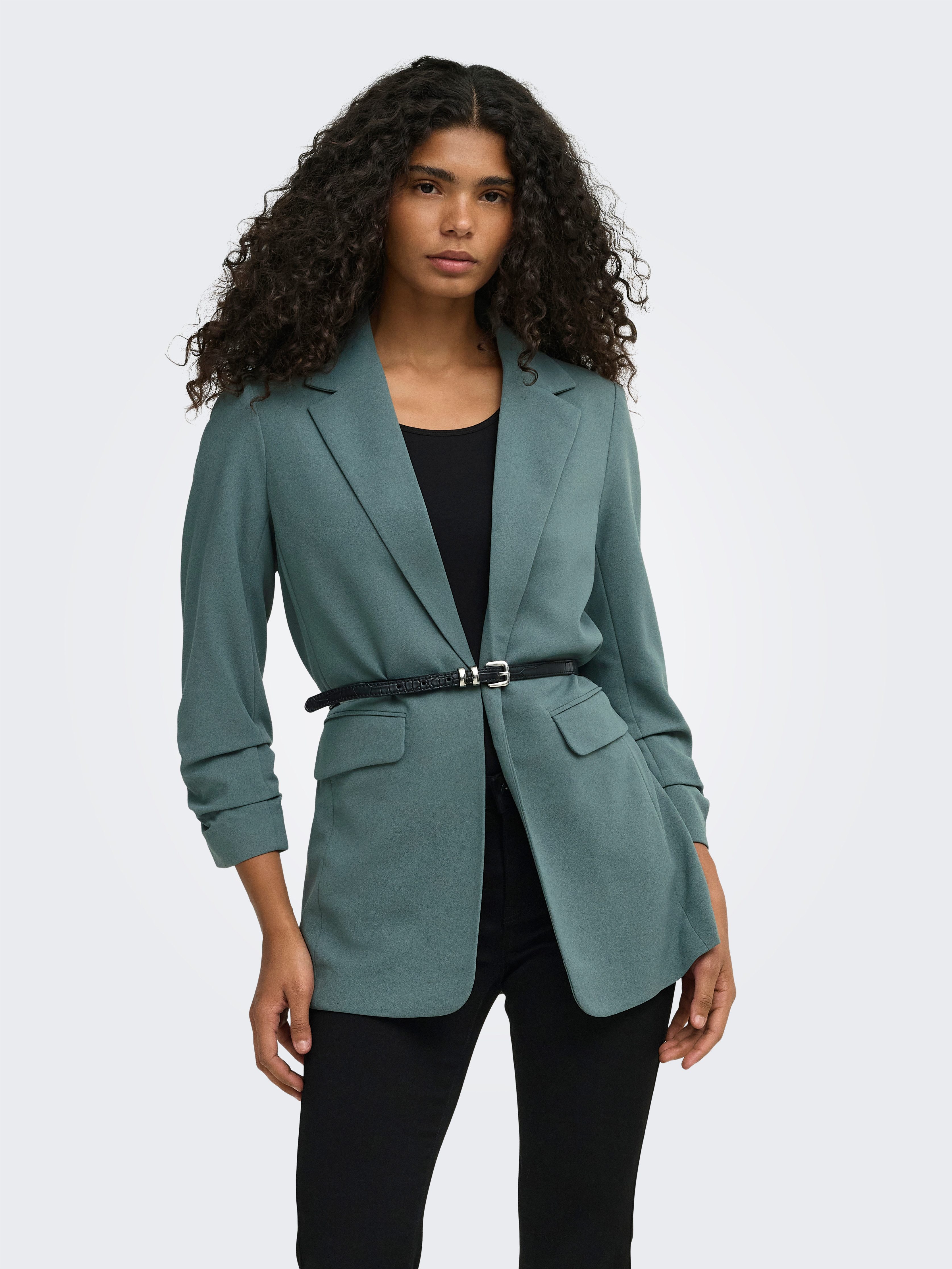 ONLY Longblazer ONLKALINA 3/4 OPEN BLAZER CC TLR Materialmix, loose fit