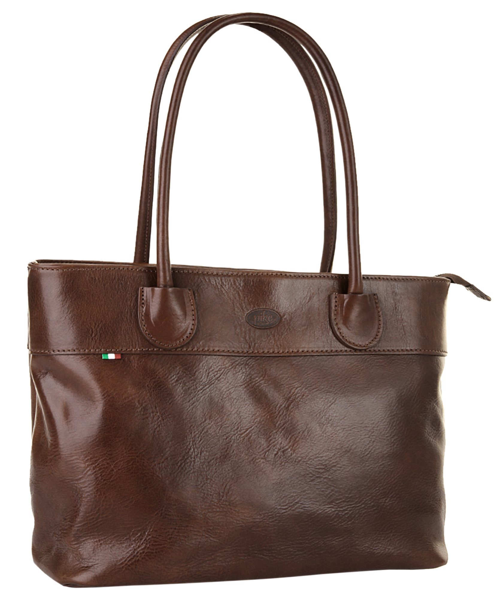 Piké Shopper, echt Leder, Made in Italy