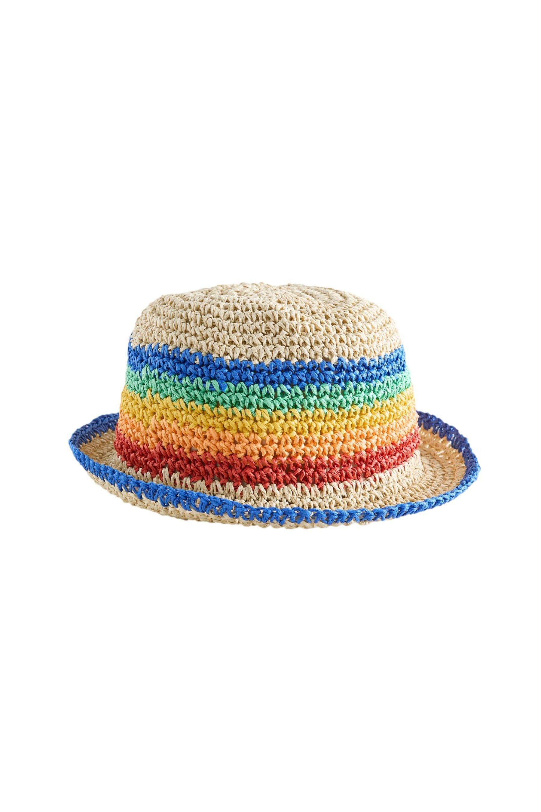 Little Bird by Jools Oliver Strohhut Little Bird By Jools Oliver Hut mit Stroh-Effekt (1-St)