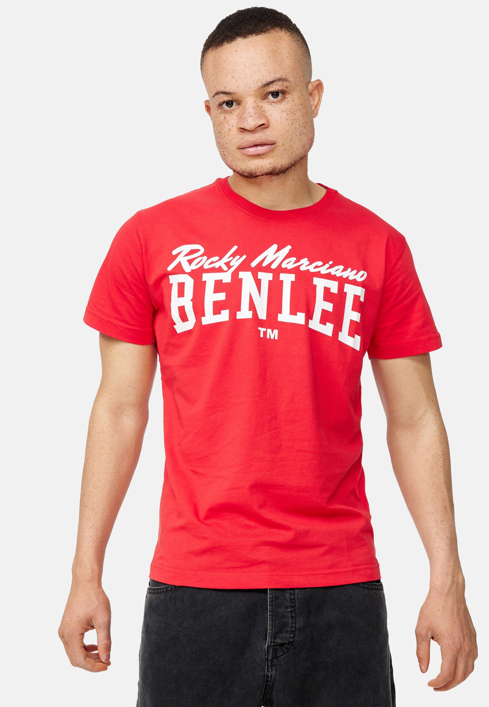 Benlee Rocky Marciano T-Shirt LOGO Red