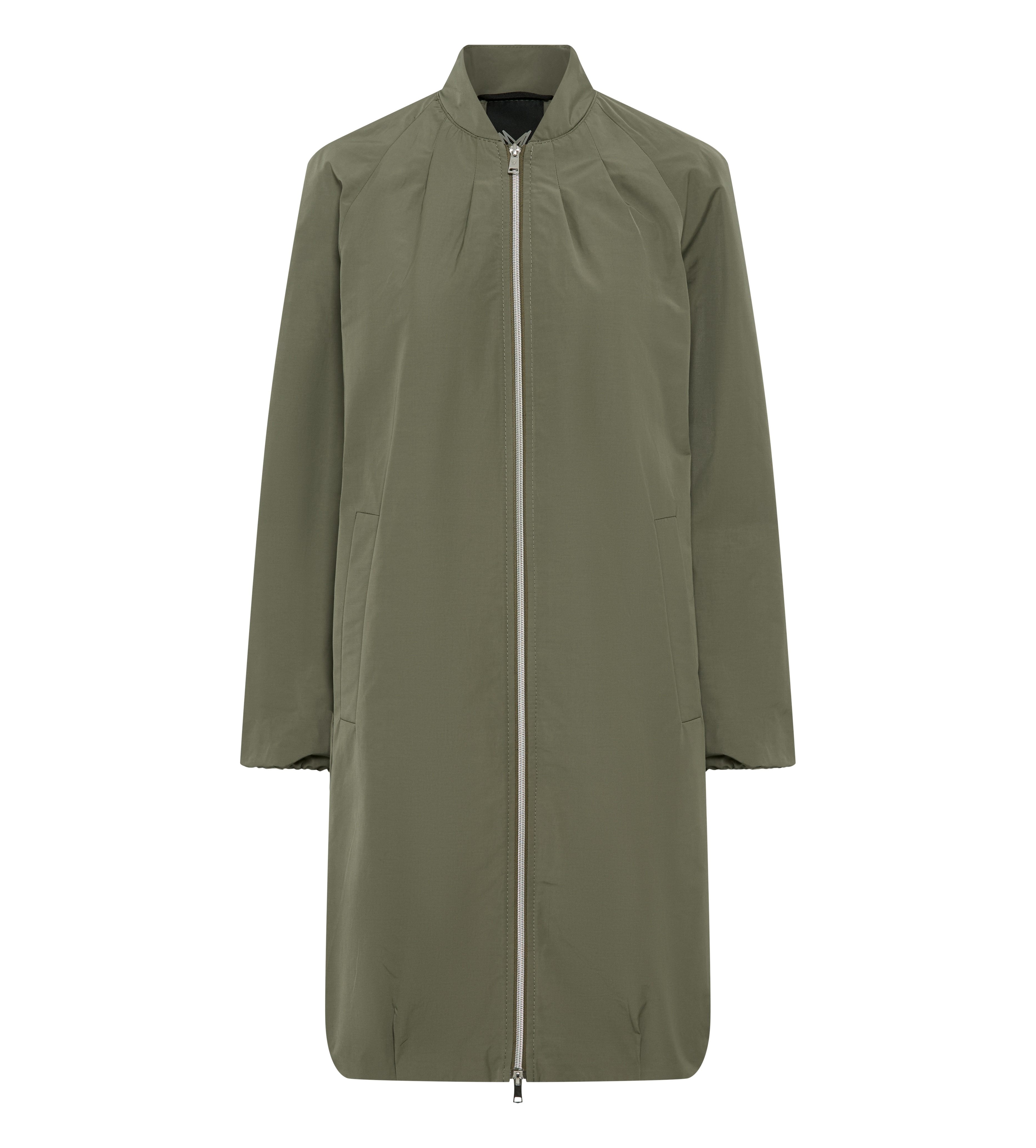 Fuchs Schmitt Kurzmantel Stehkragen, 2-Wege-Reißverschluss, Leistentaschen