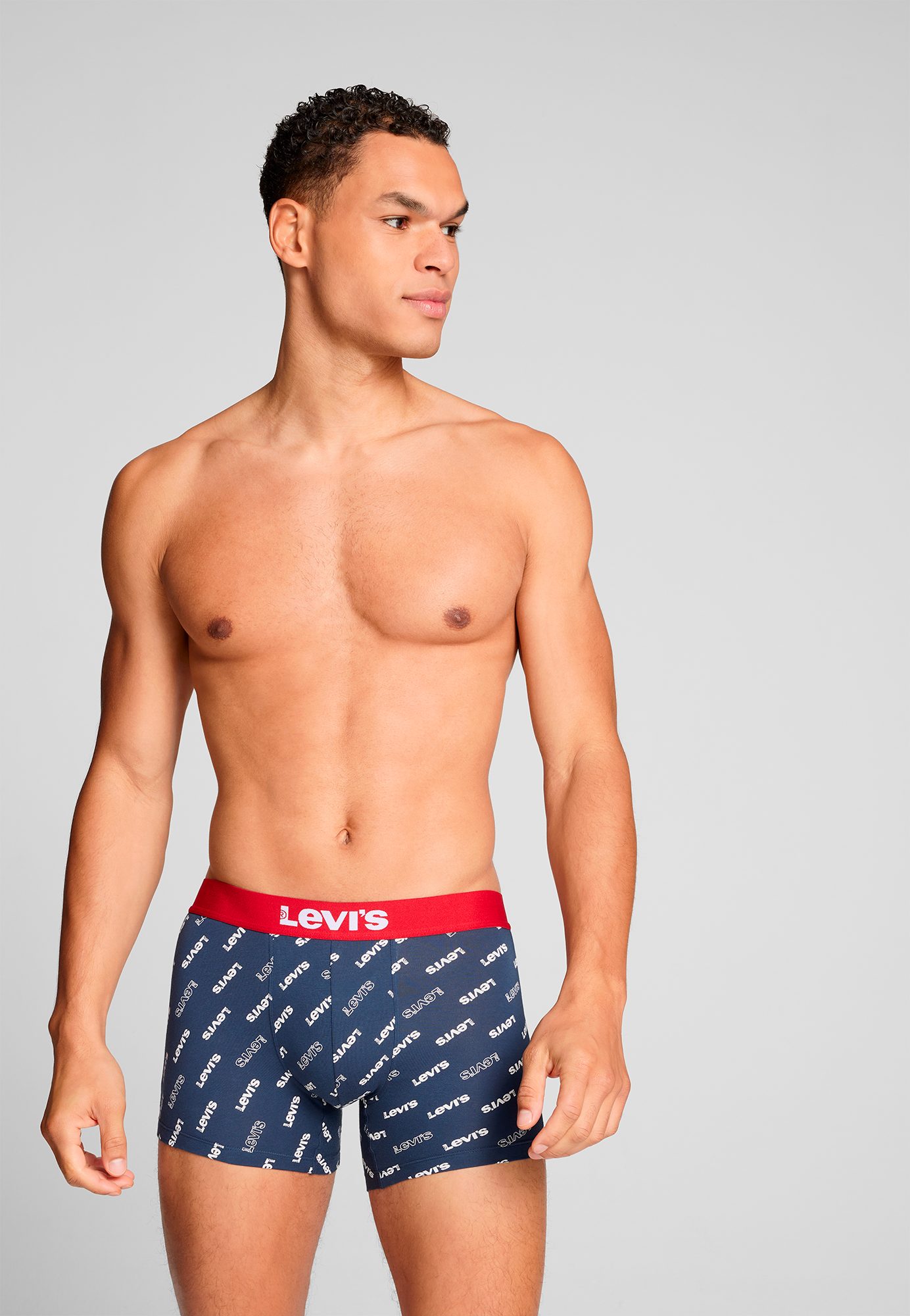 Levi's® Boxershorts LEVIS MEN LOGO AOP BOXER BRIEF ORG CO 2P (2er Pack) mit günstig online kaufen