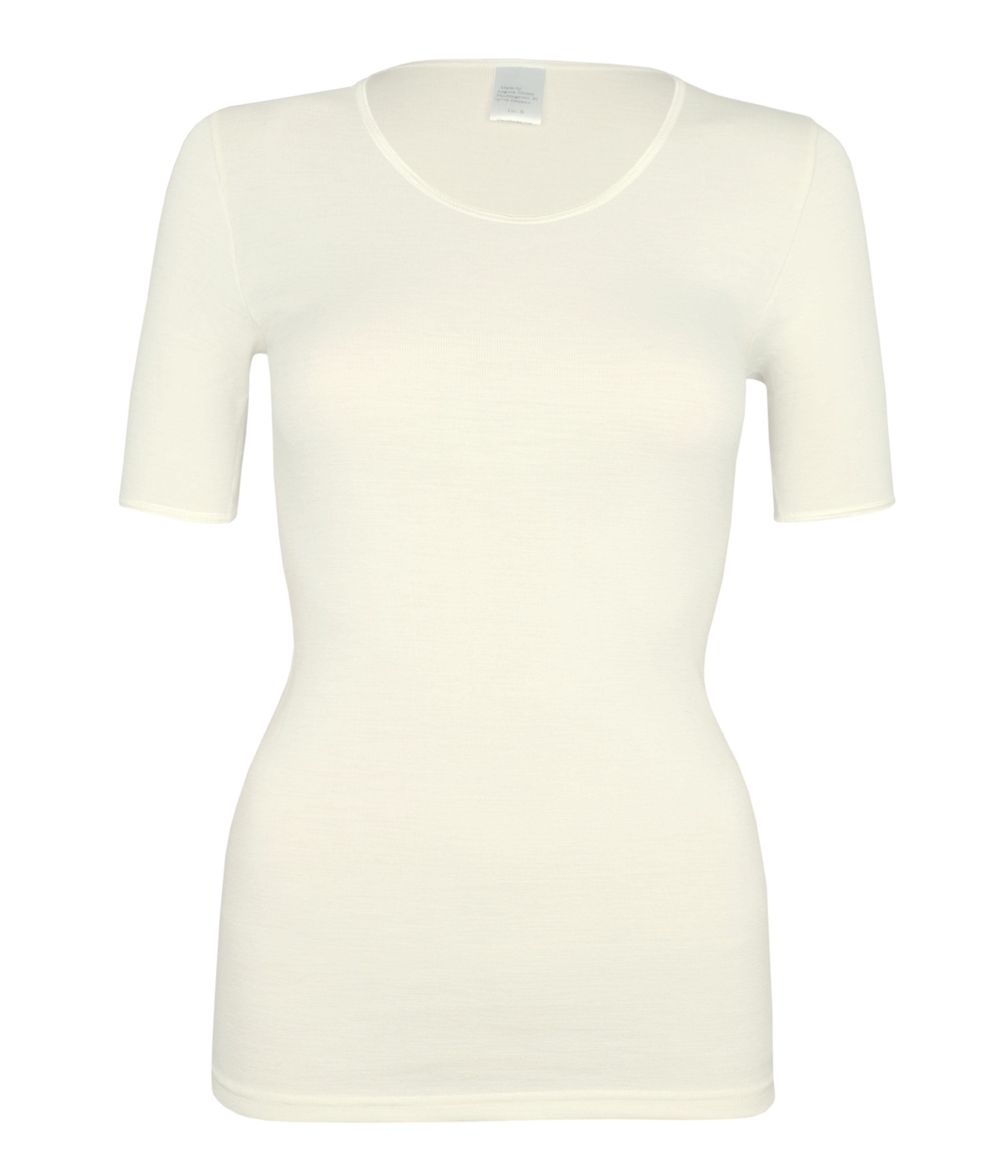 wobera NATUR Unterhemd Damenunterhemd oder T-Shirt mit 1/2 Arm aus Schurwol günstig online kaufen
