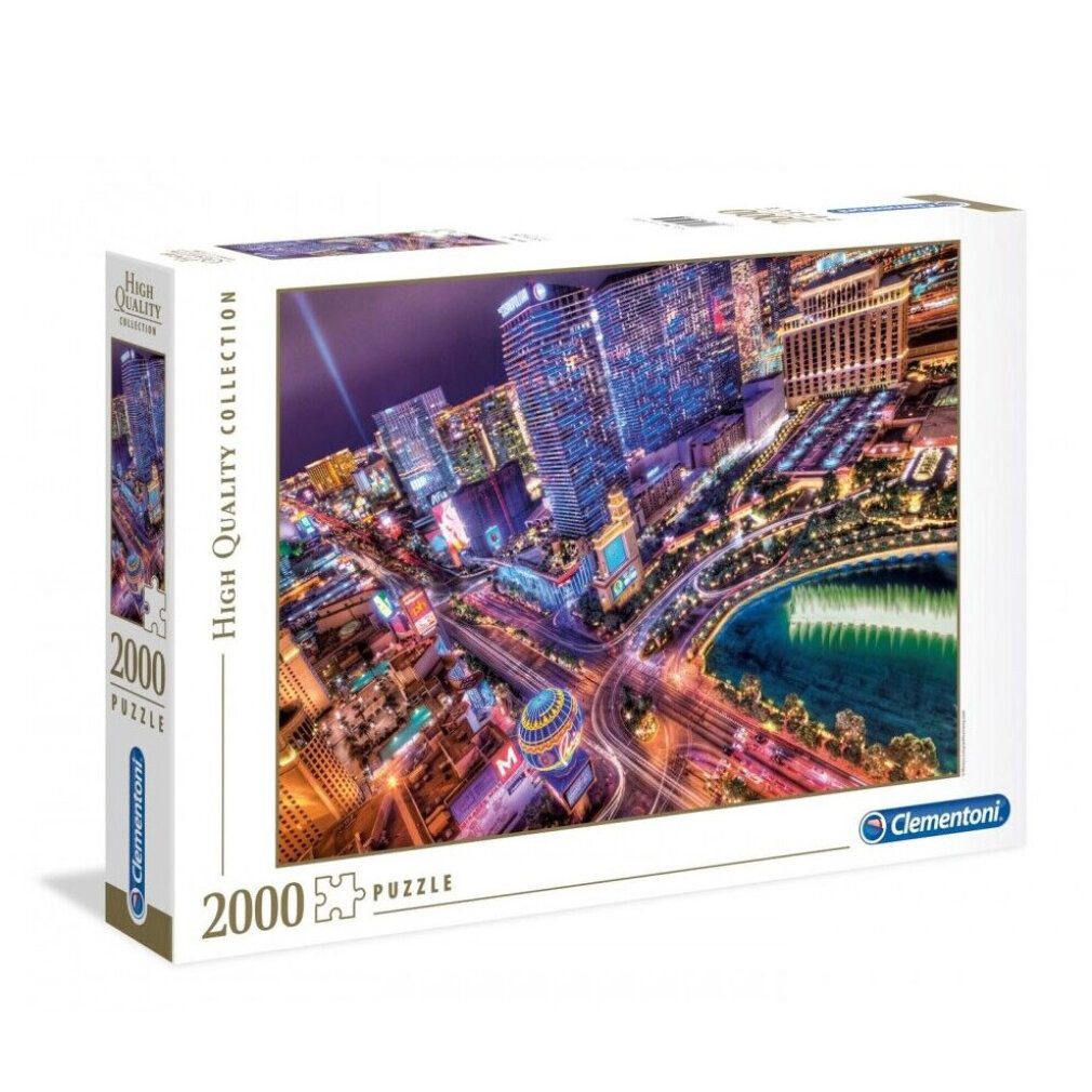 Clementoni® Пазлы Las Vegas-Puzzle 2000Stück, Пазлыteile