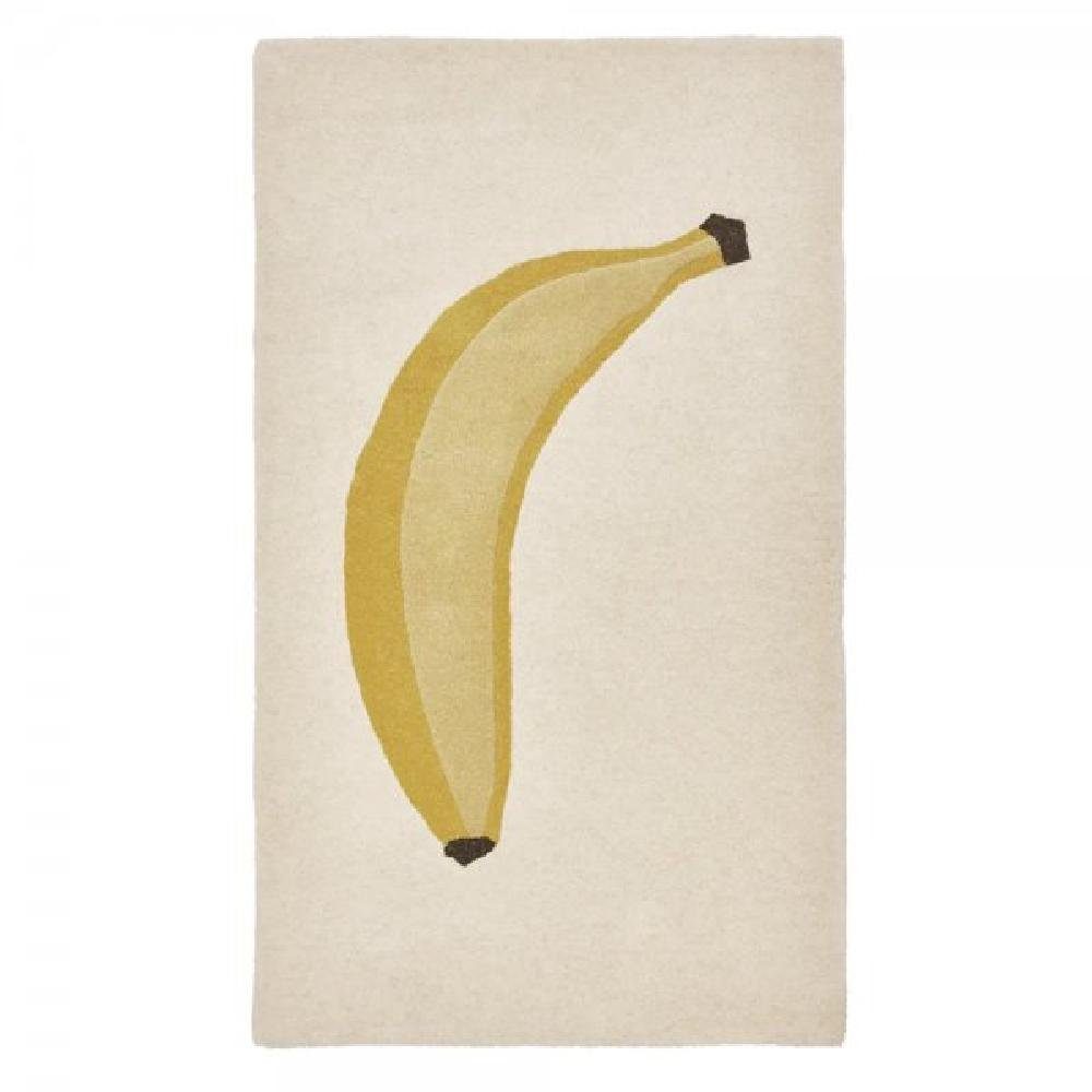 OYOY Spiel, Oyoy Kinder-Teppich Banane (140x80 cm)