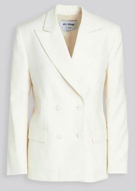 RedOne Jackenblazer RE/DONE 70S Double Breasted Blazer Virgin Wool Offwhite Retro Jacke Sa