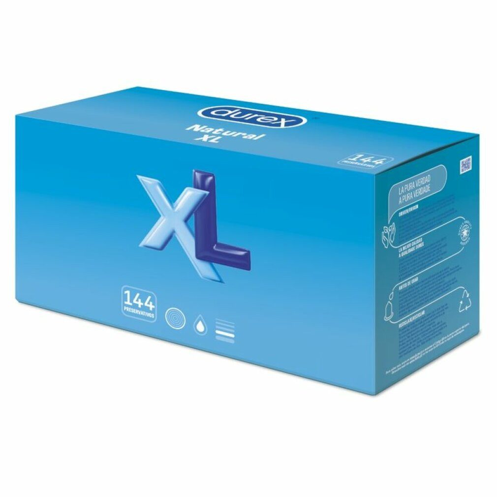 durex Kondome Original Kondome, Natural Plus, Größe XL