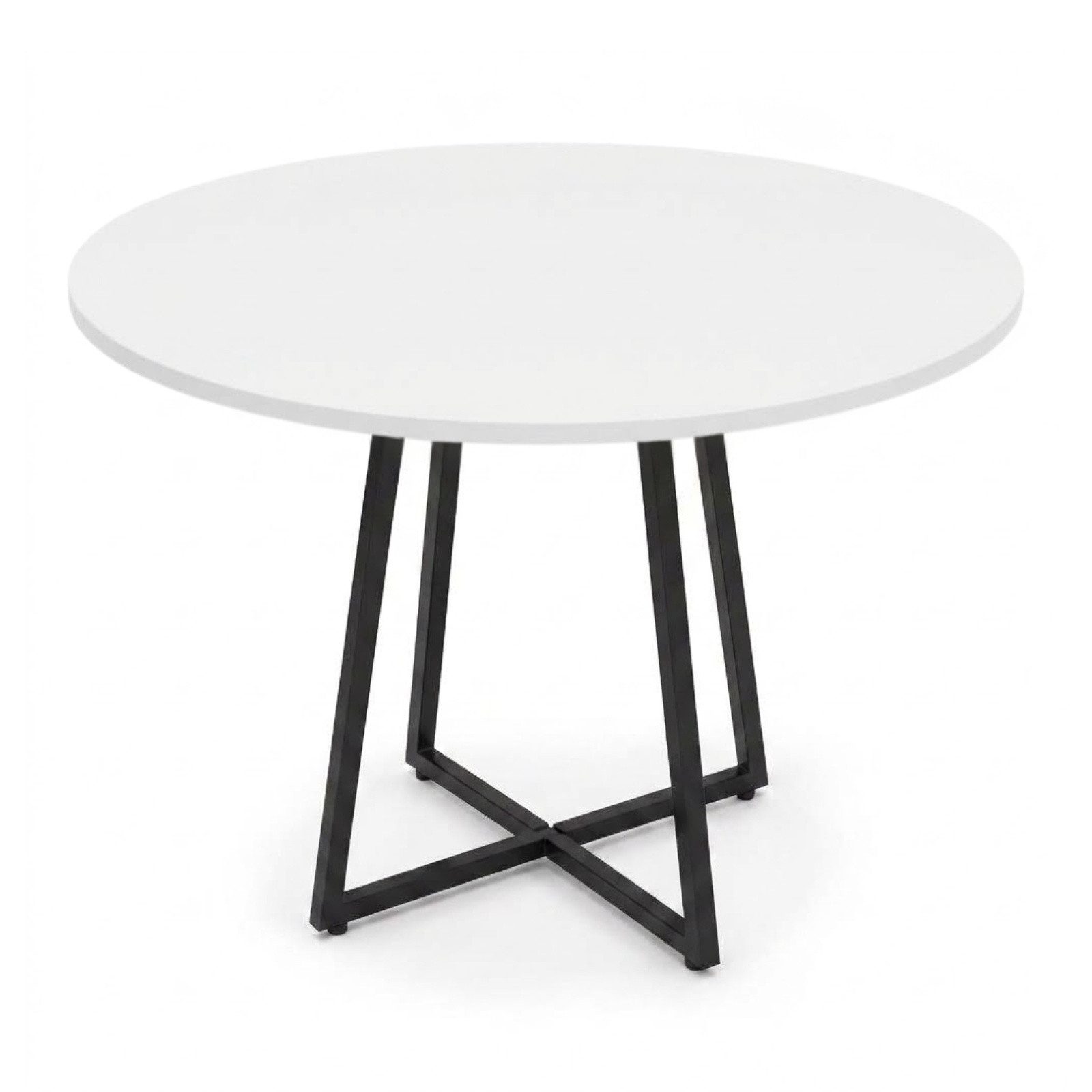 SCENA LIVING Küchentisch Runder Tisch auf Kreuzfuß, Ø 80 cm x 72 cm