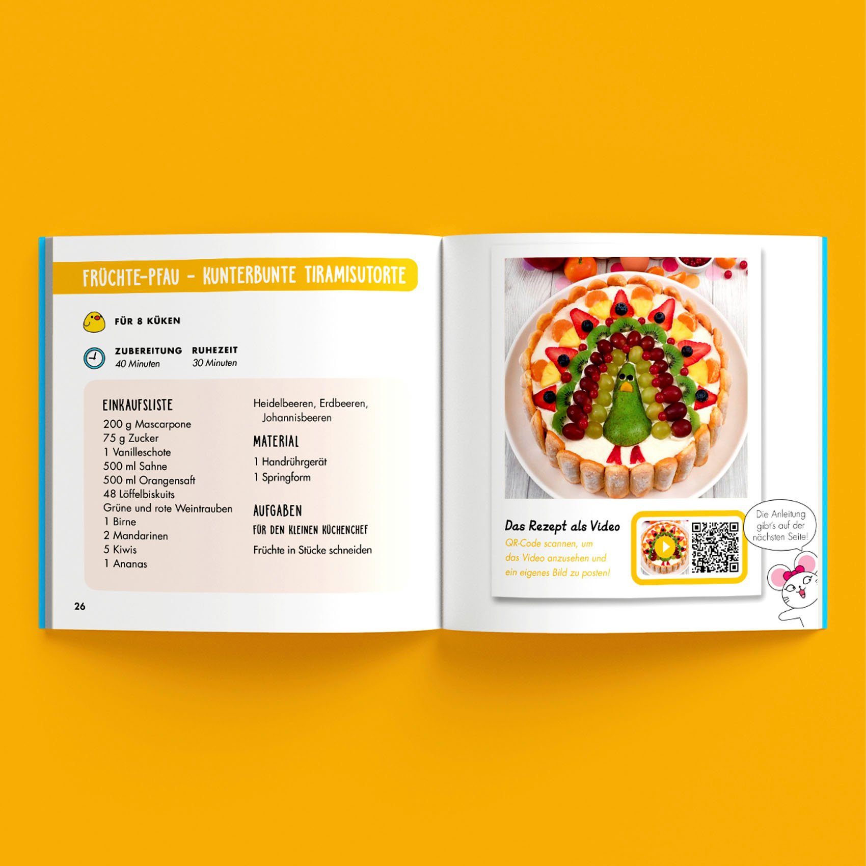 Chefclub Kreativset Die Cheflub Messbecher, (Set, 6-tlg), für Kinder