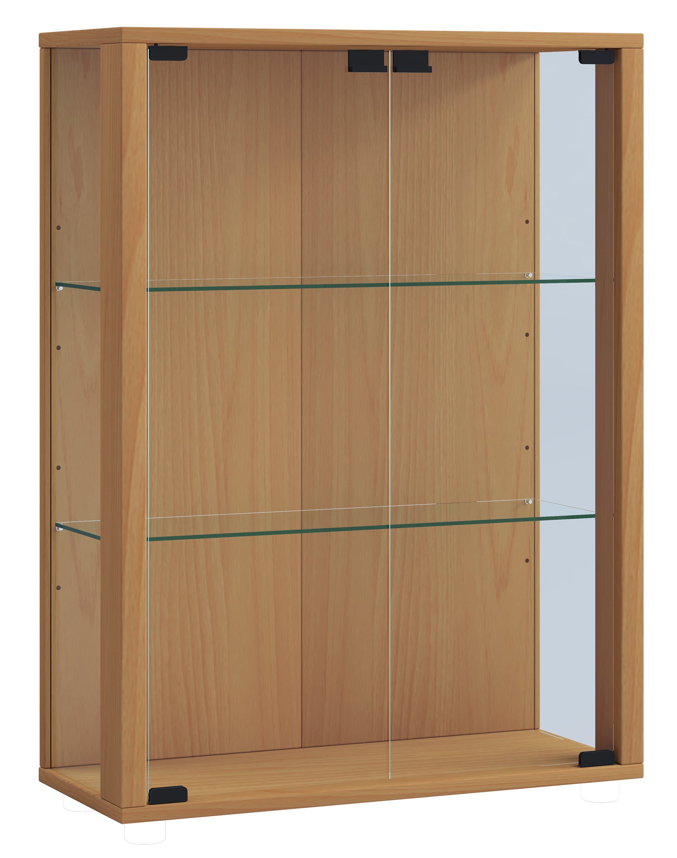 VCM Hängevitrine Wandvitrine Udina mit Glastüren und Glasböden, H. Glasvitrine hängend, Modern und platzsparend, Hängeschrank