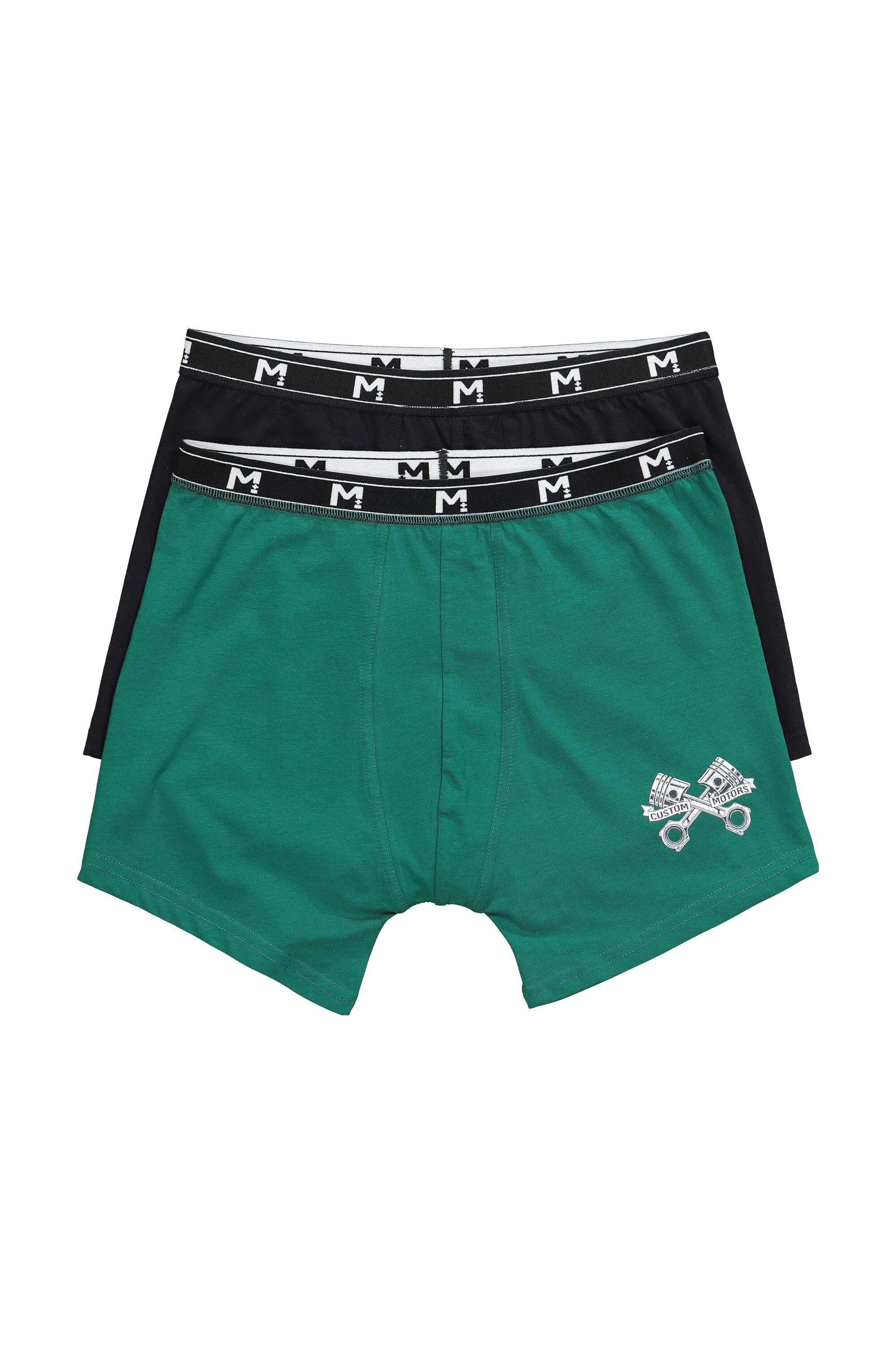 Slip Men+ Midpants Bauchfit 2er-Pack bis 8 XL