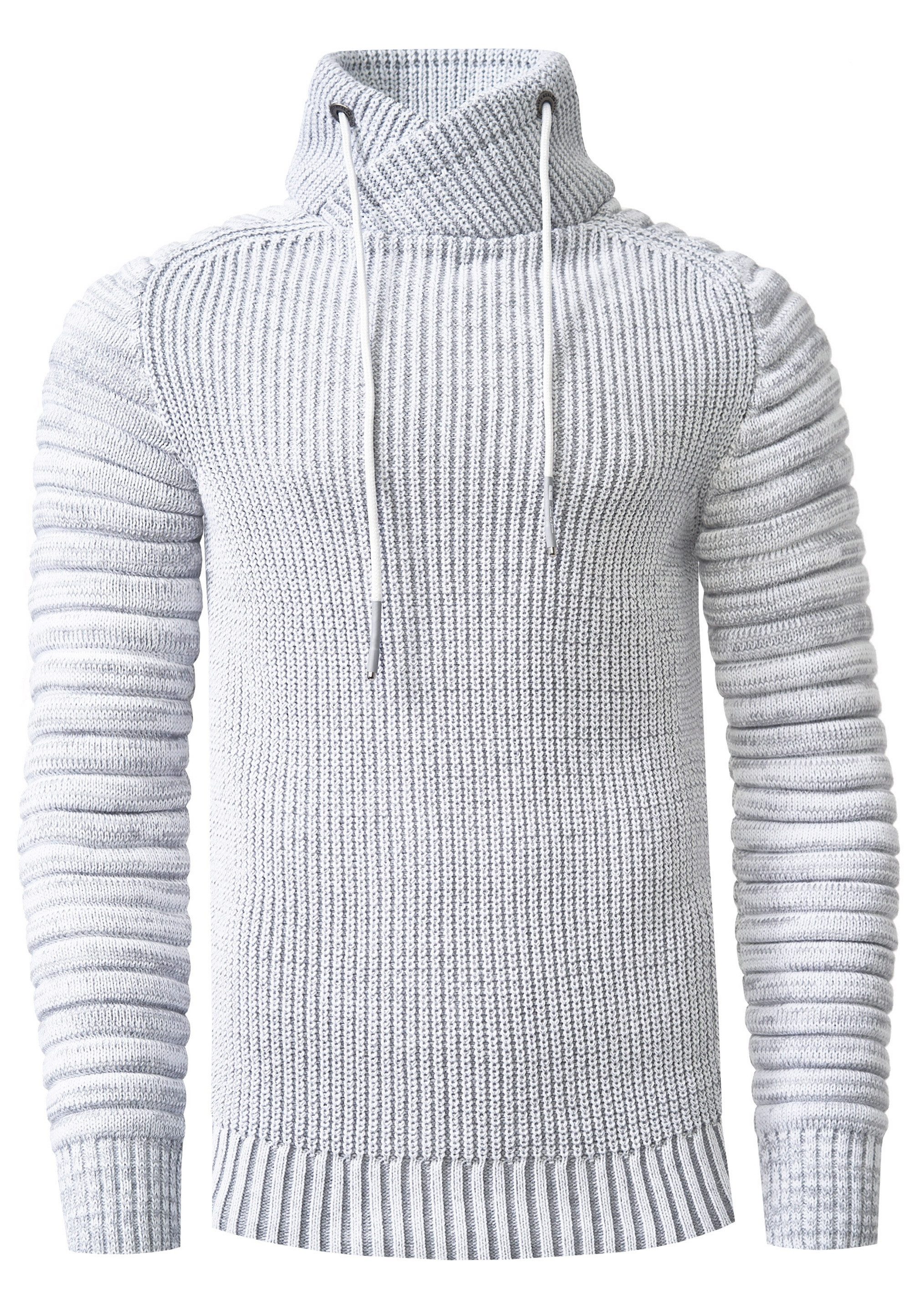 Rusty Neal Strickpullover mit kuscheligem Schalkragen
