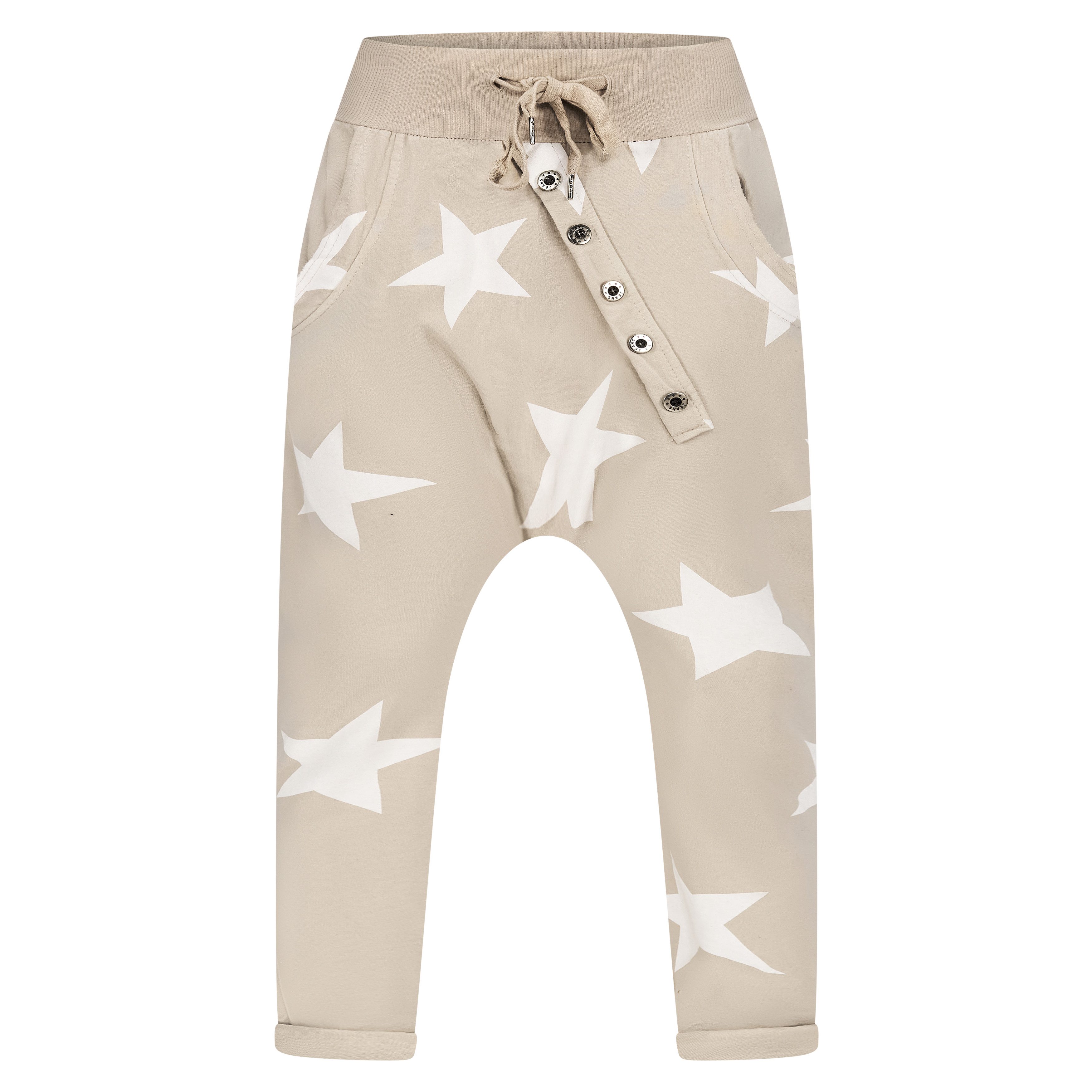 Mississhop Boyfriend-Hose Damen Hose Sweatpants Jogginghose Sterne M.132