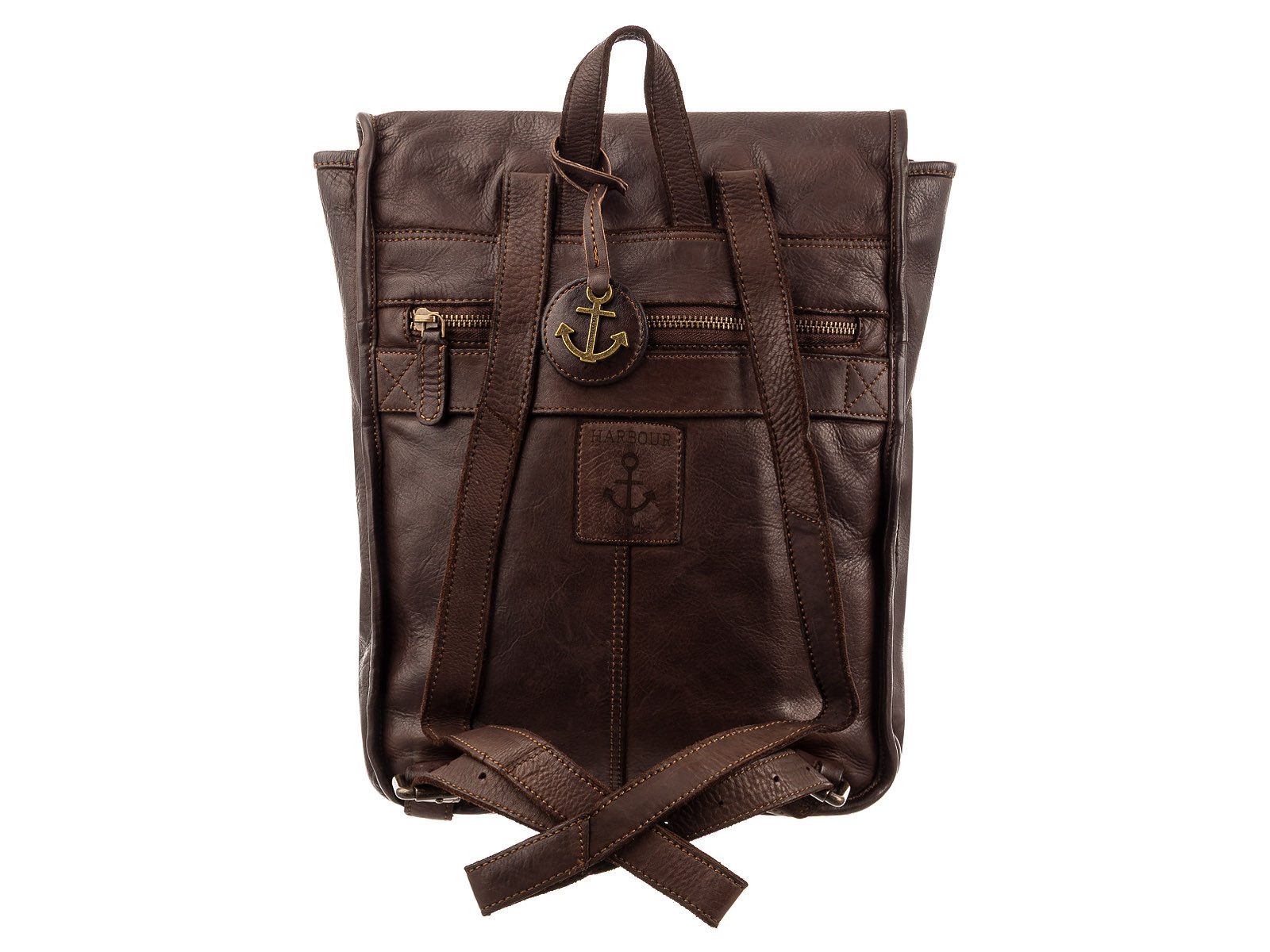 HARBOUR 2nd Notebookrucksack UP.13399 backpack sytel up Remy Leder (Stück, 1-tlg., 1), Leder