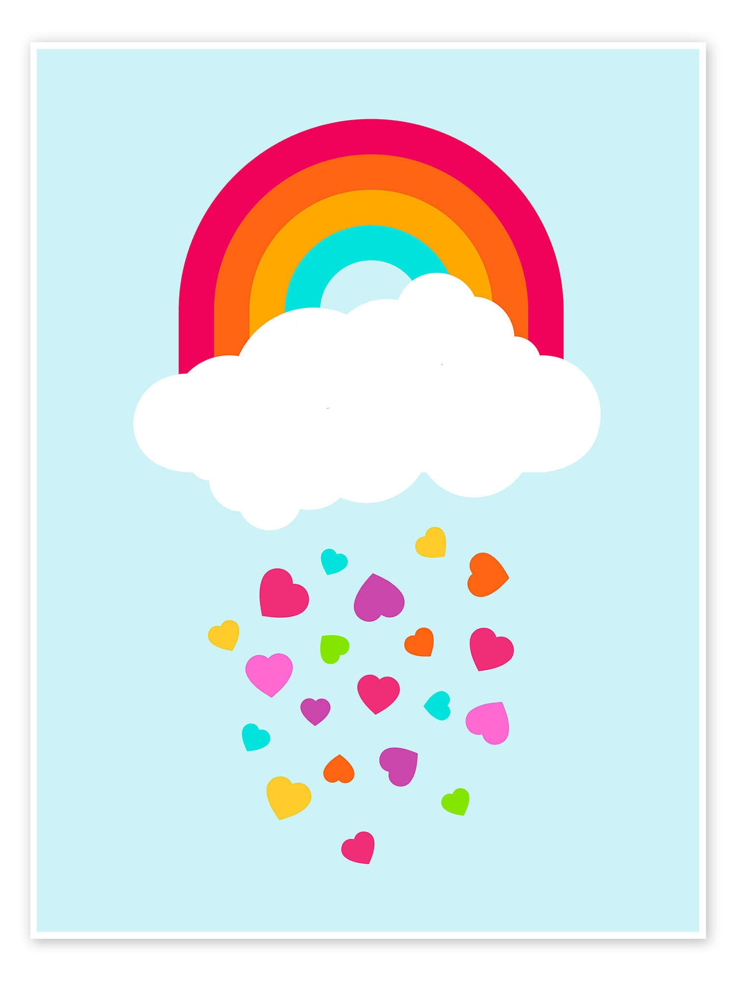 Posterlounge Wandbild Frühling, Kidz Collection, erhältlich als Poster, Leinwandbild, Wandsticker oder Acrylglasbild
