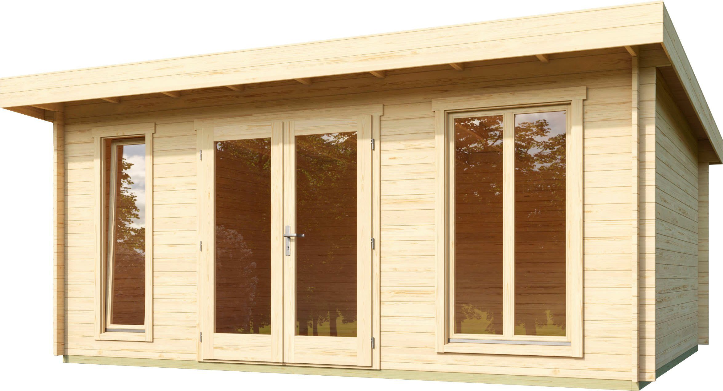 LASITA MAJA Gartenhaus DORSET, BxT: 540x460 cm, (Set, inkl. Fussbodenbretter zum verlegen)