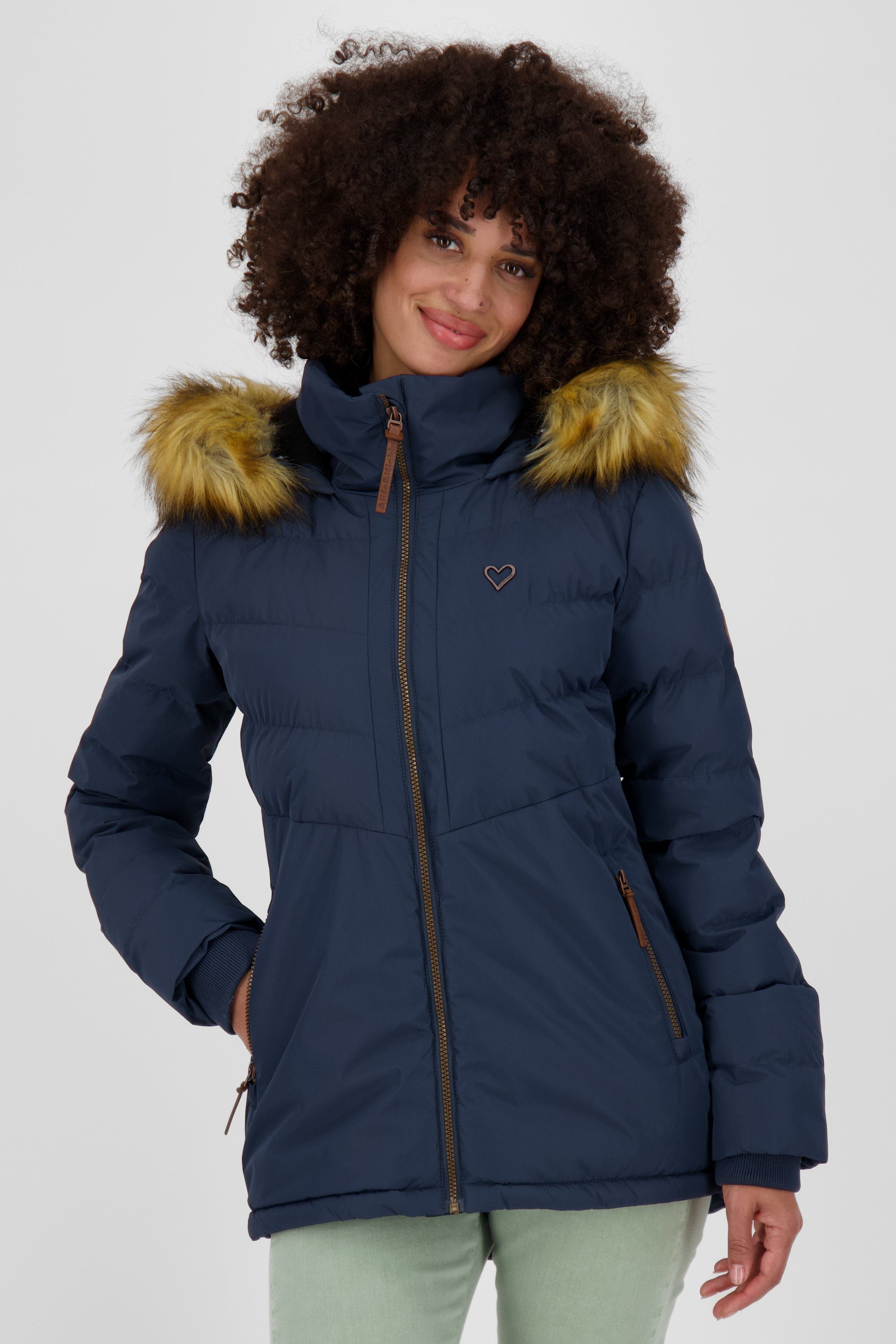 Alife IngridAK Puffer Kickin Winterjacke A & gefütterte Winterjacke, Damen Jacke