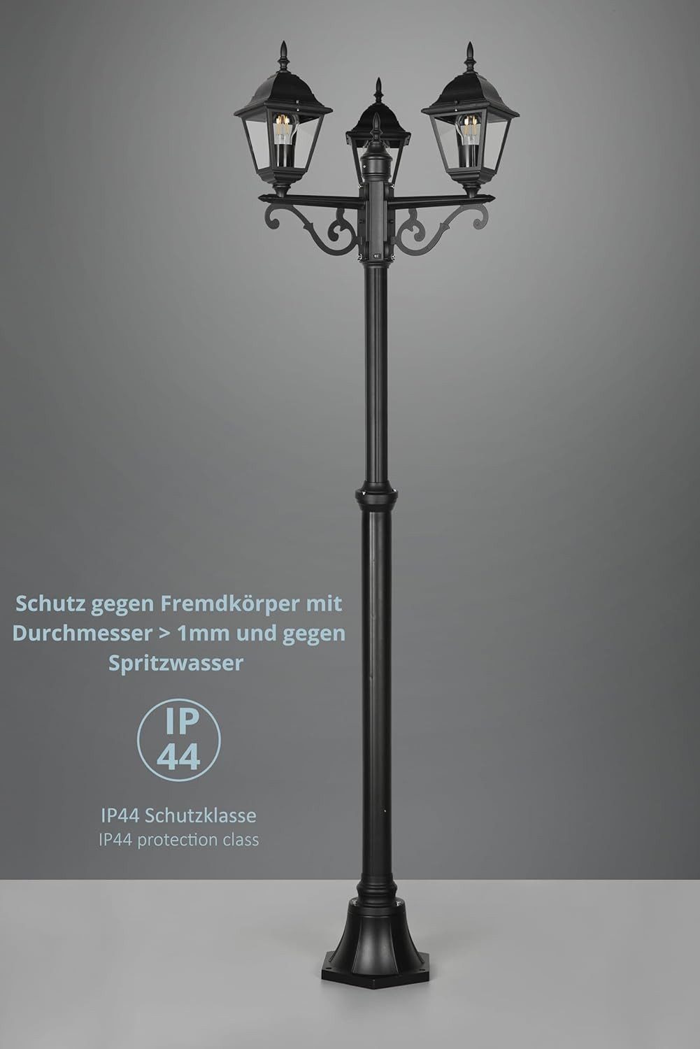 lightling Außen-Stehlampe Lioba, ohne Leuchtmittel, IP44 günstig online kaufen