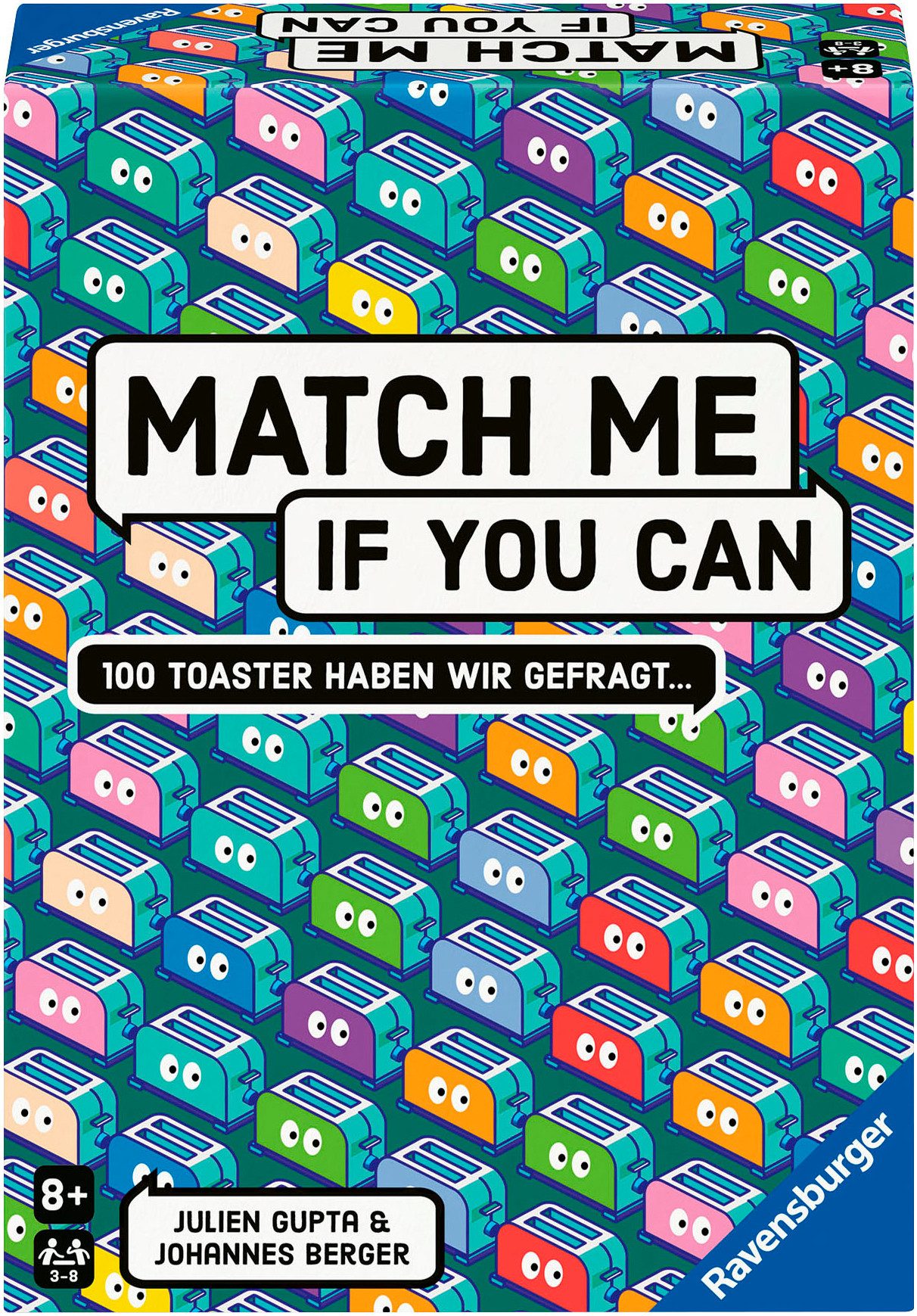 Ravensburger Spiel Match Me If You Can, Gesellschaftsspiel, Made in Europe