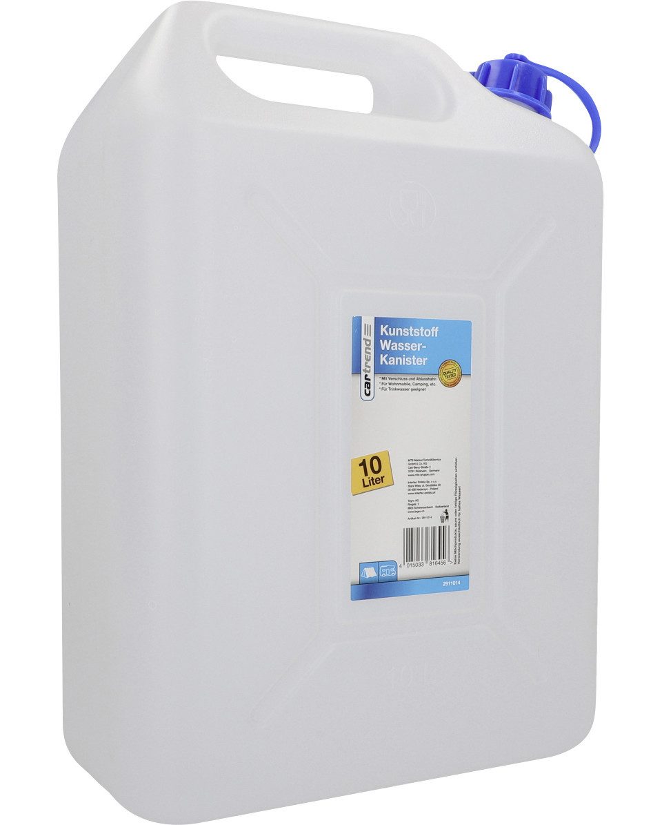 Kanister Cartrend Wasserkanister 10 Liter Volumen