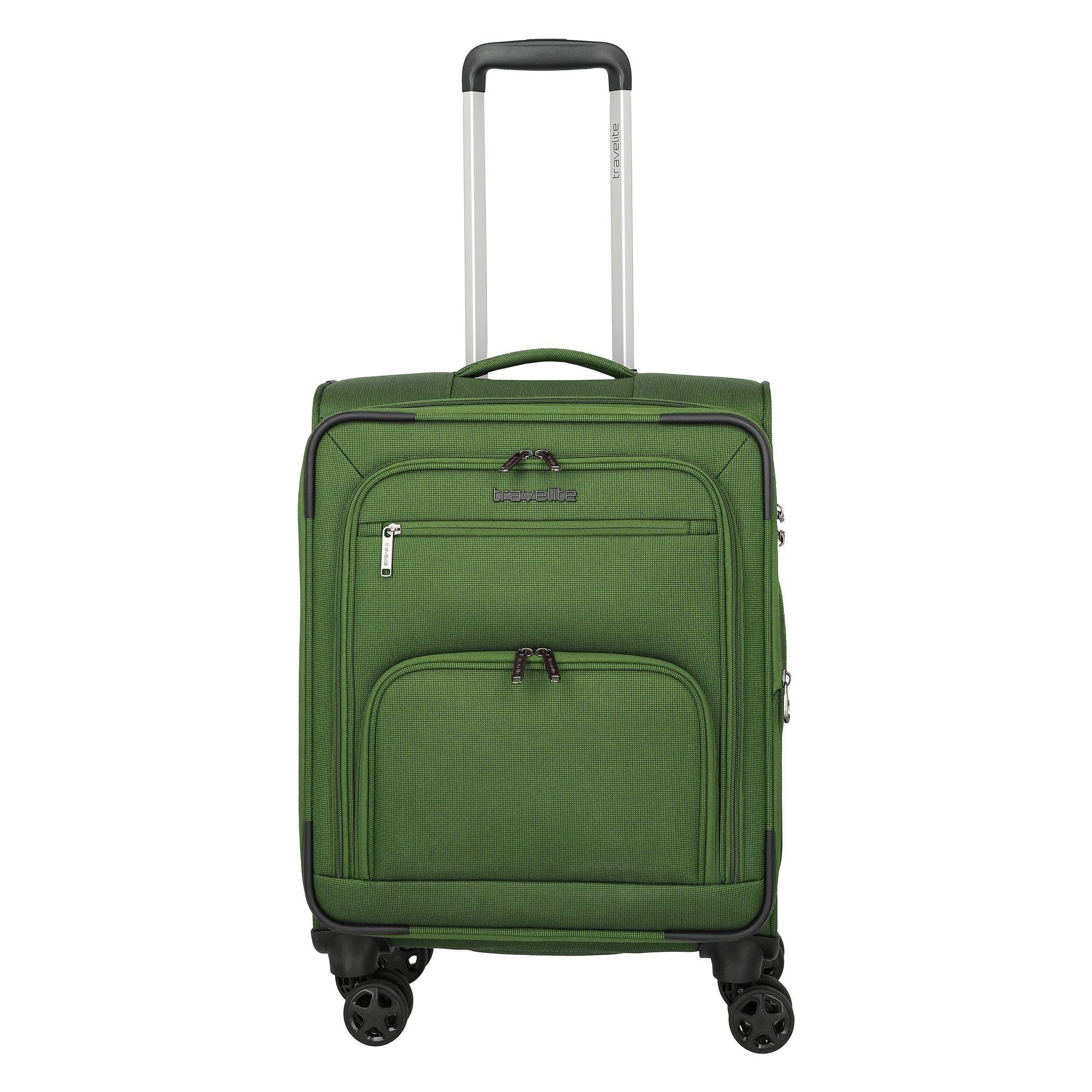 travelite Handgepäck-Trolley Cubis, 4 Rollen, Polyester