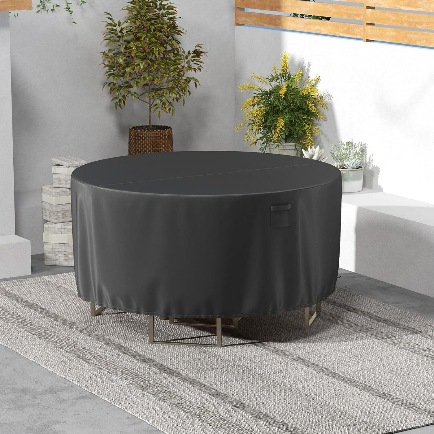 COSTWAY Gartenmöbel-Schutzhülle Gartenmöbel Abdeckung, wasserdicht günstig online kaufen