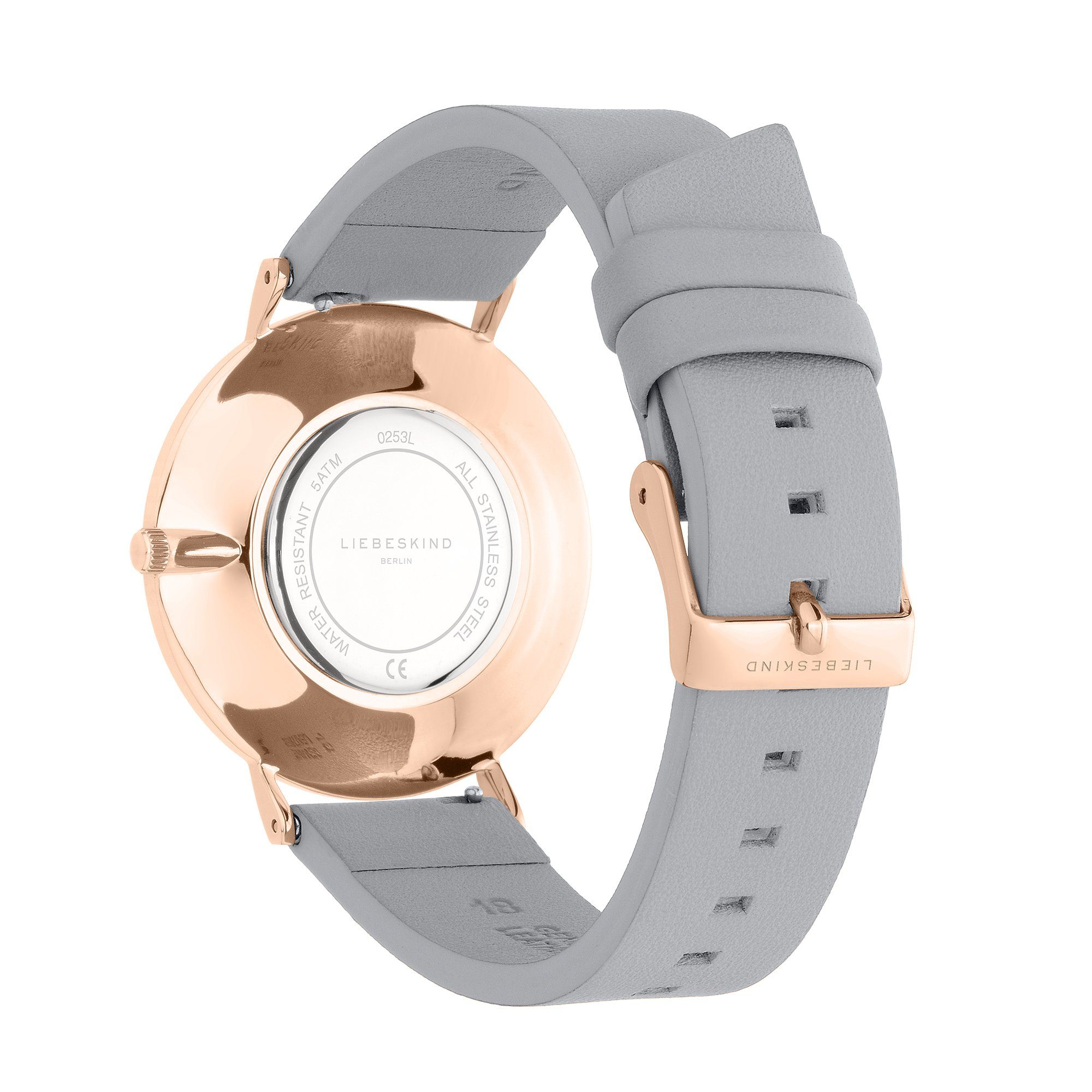 Liebeskind Berlin Quarzuhr Keep Loving Echtleder – Bild 4 von 5