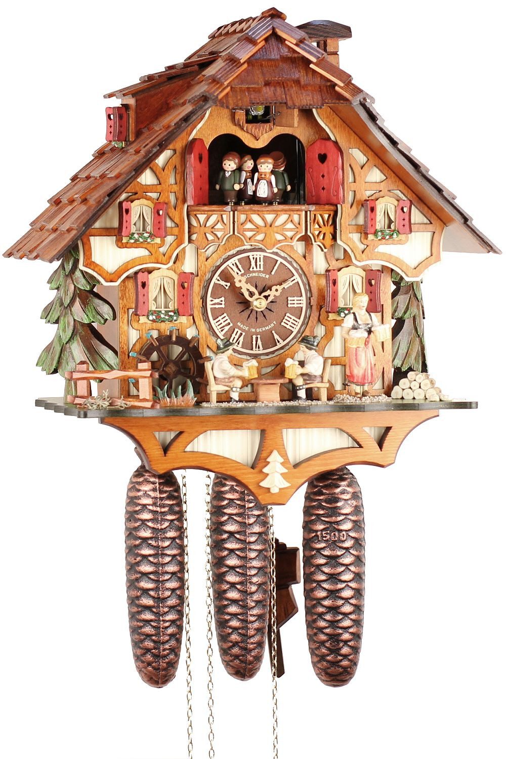 Anton Schneider Wanduhr