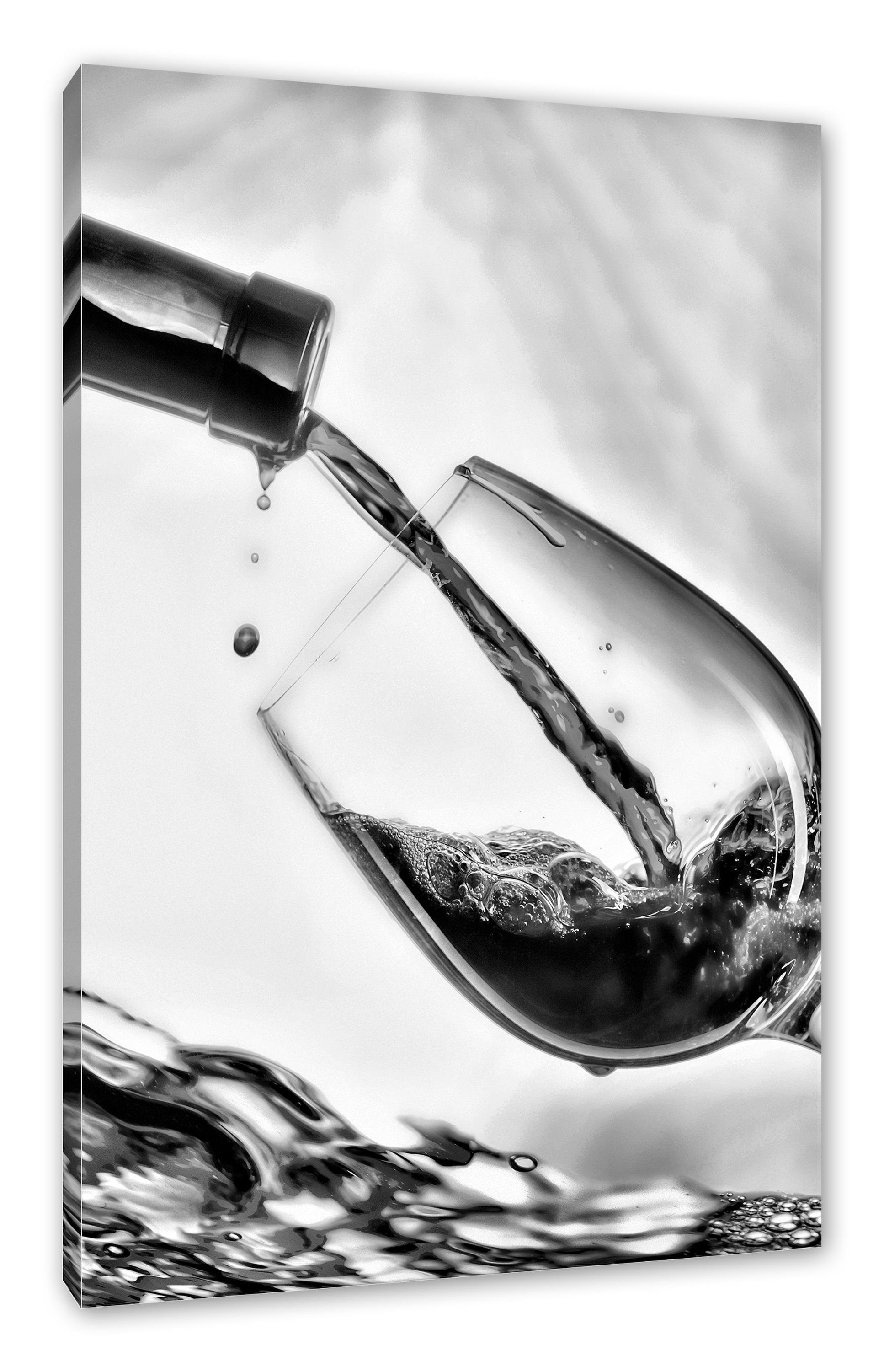 Pixxprint Leinwandbild Wein, Wein (1 St), günstig online kaufen