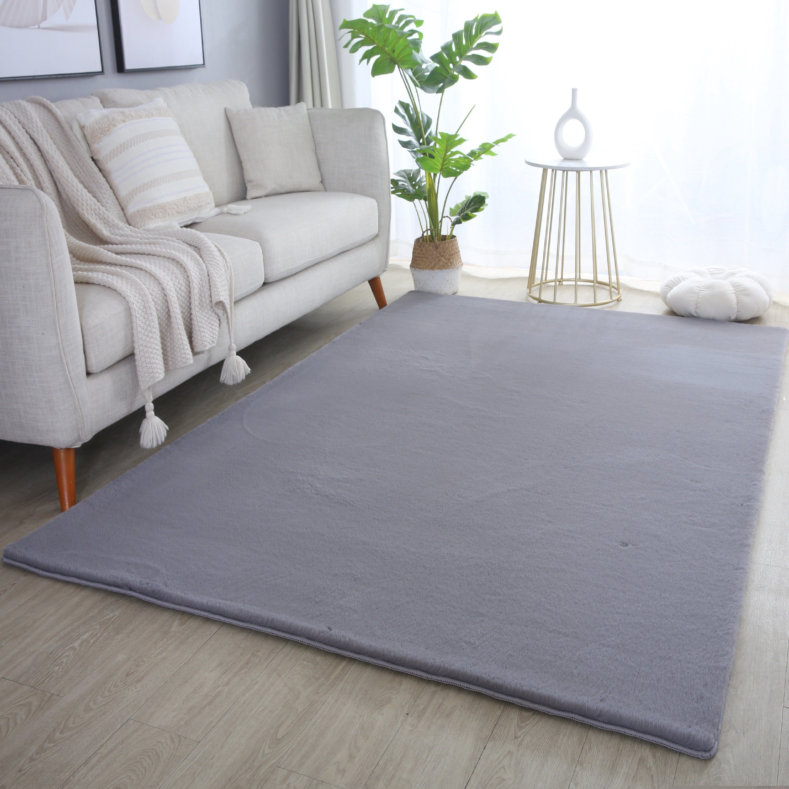 SIMPEX24 Teppich Unicolor - Einfarbig, Läufer, günstig online kaufen