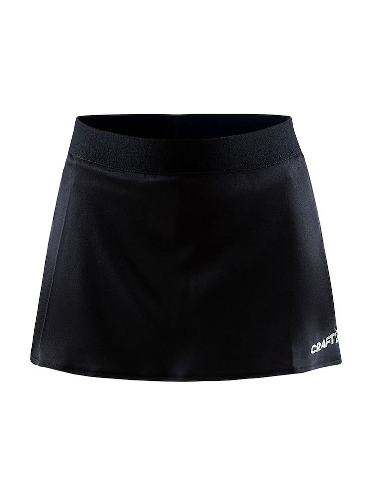 Tennisshort CRAFT SQUAD SKIRT JR black 158/164