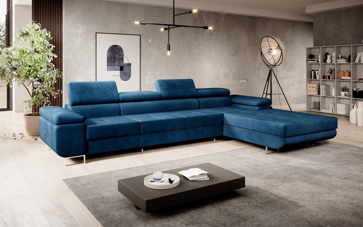 Luxusbetten24 Schlafsofa Designer Sofa Calvera Maxi, günstig online kaufen