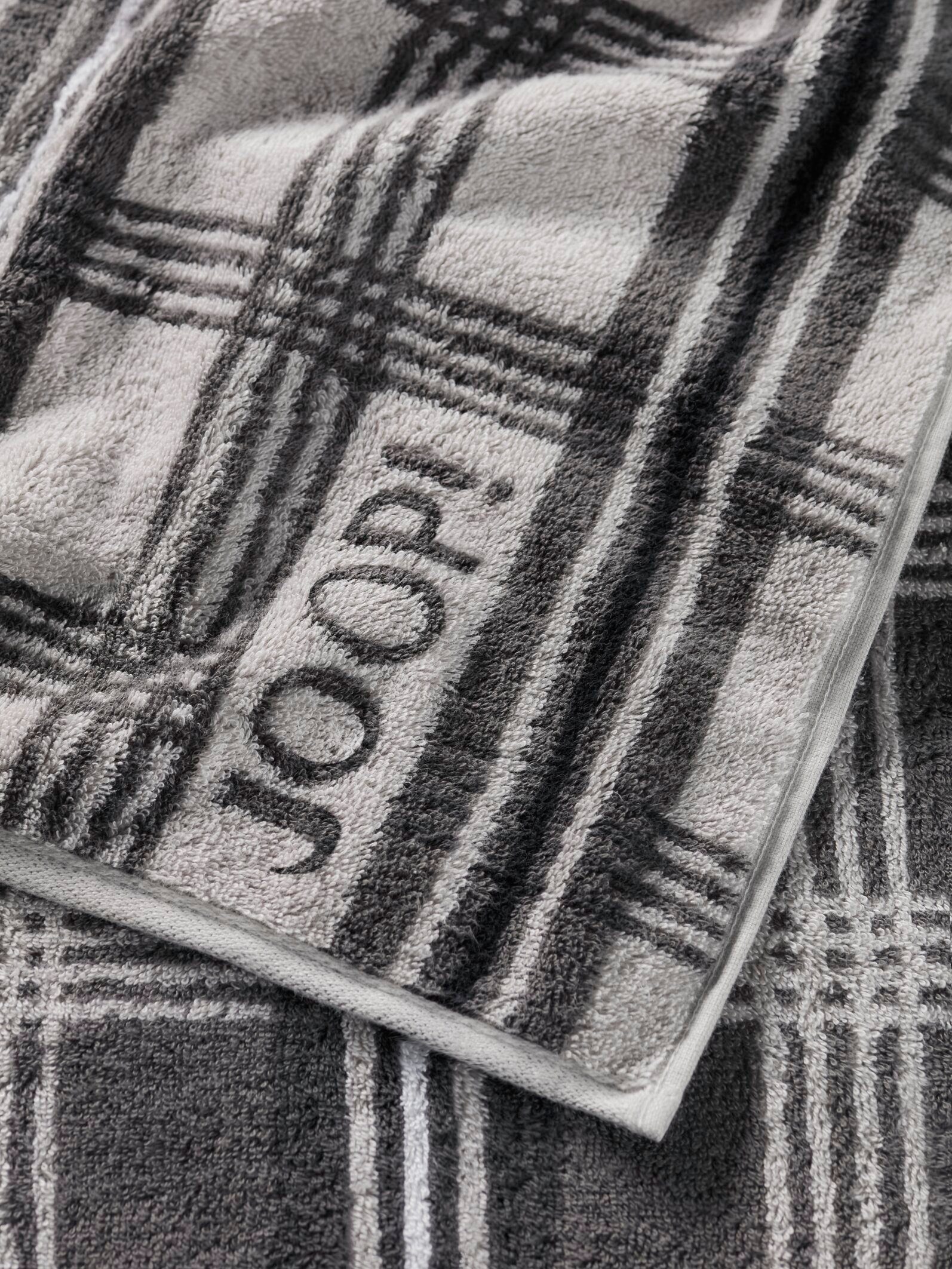 Joop! Handtücher JOOP! - Handtuch-Set, LIVING Textil (2-St) CHECKS Platin
