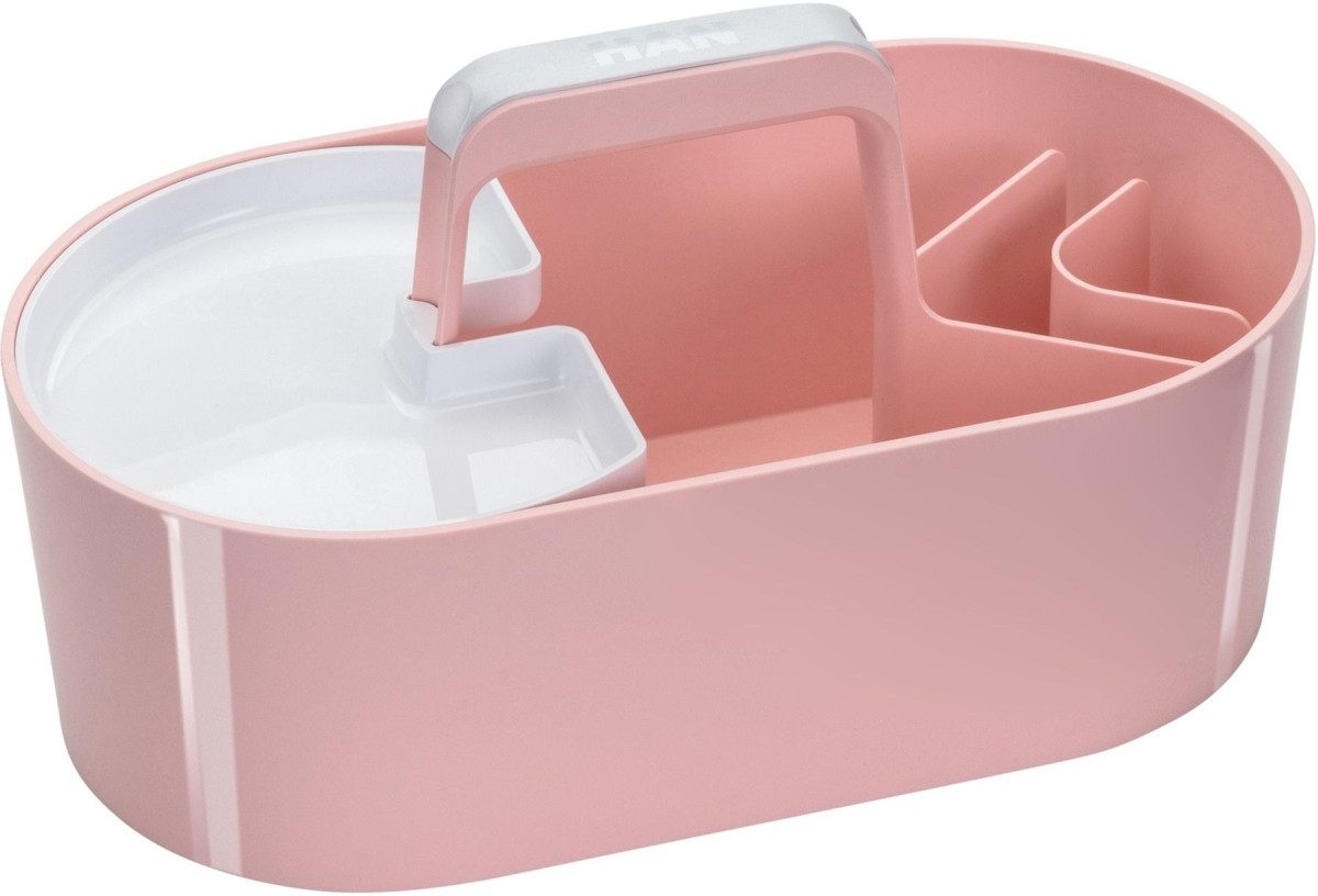 HAN Tischaufsatz Mobile Organisationsbox 4 Fächer BxTxH 33x18x17,5cm Flamingo Rose