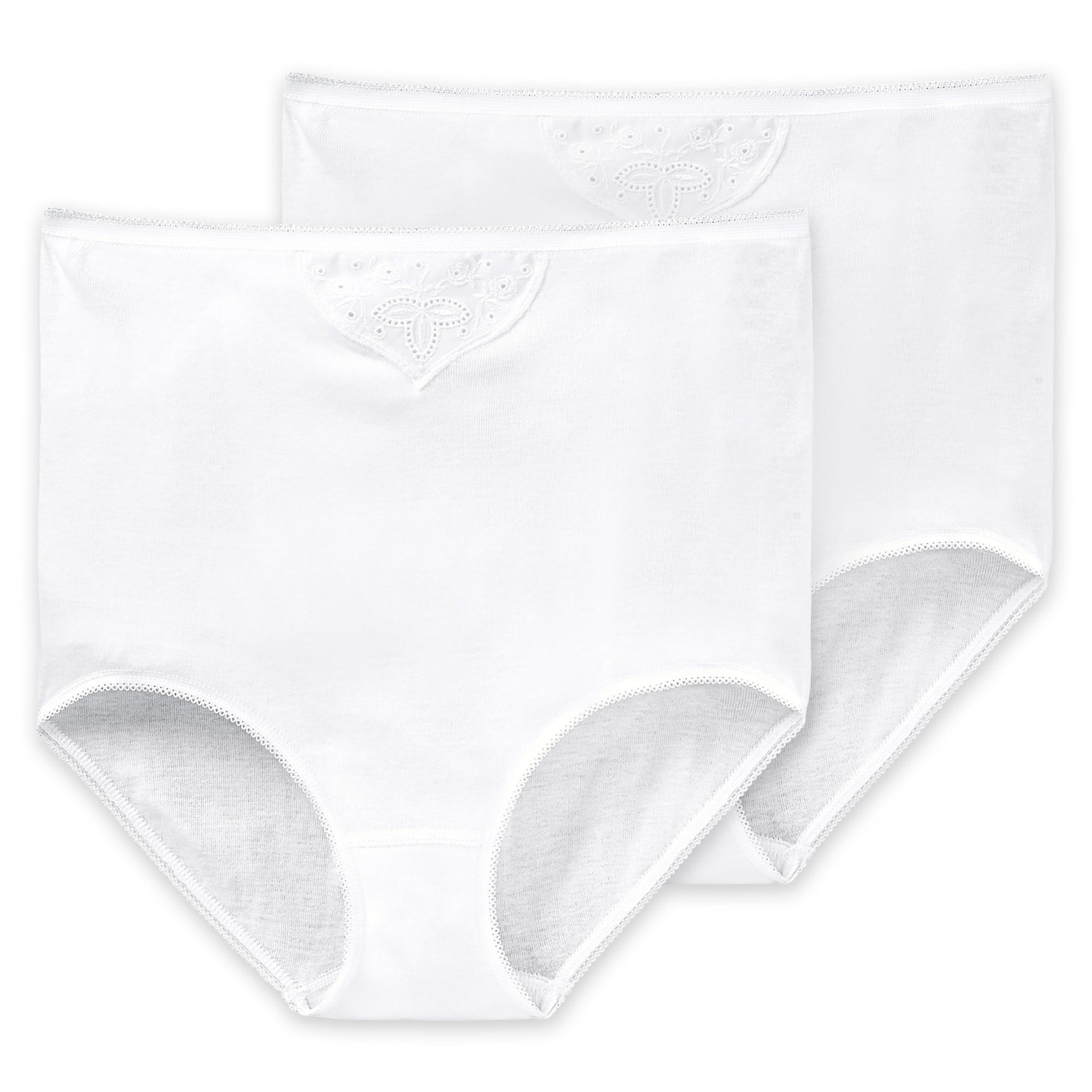 Slip Damen Slip 2er Pack Baumwolle Cotton Essentials