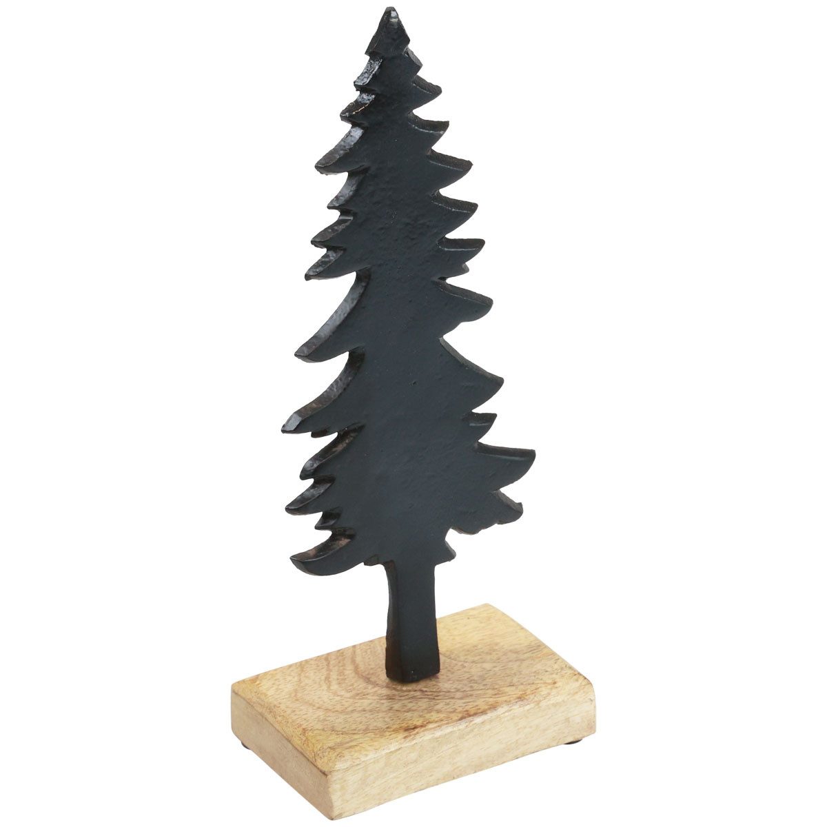 Florists Products Weihnachtsmann Rustikale Weihnachtsdeko Tannenbaum Holz Metall