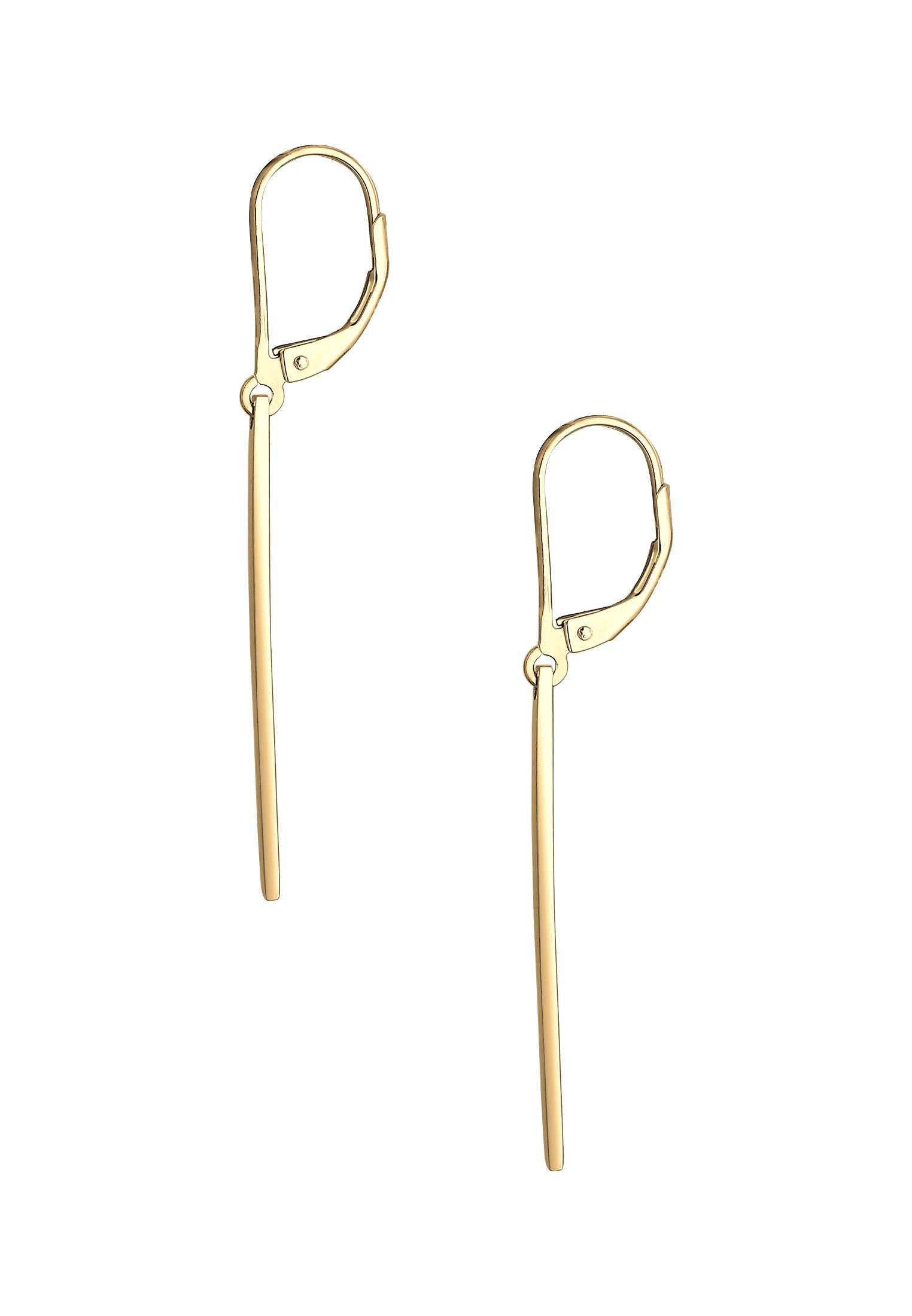 Elli Paar Ohrhänger Basic Hänger Geo Stab Look Schmuck Geschenk 925 Silber