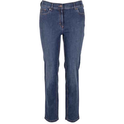 Zerres Regular-fit-Jeans »Zerres Damen Jeans Greta elastischer Bund - blau«