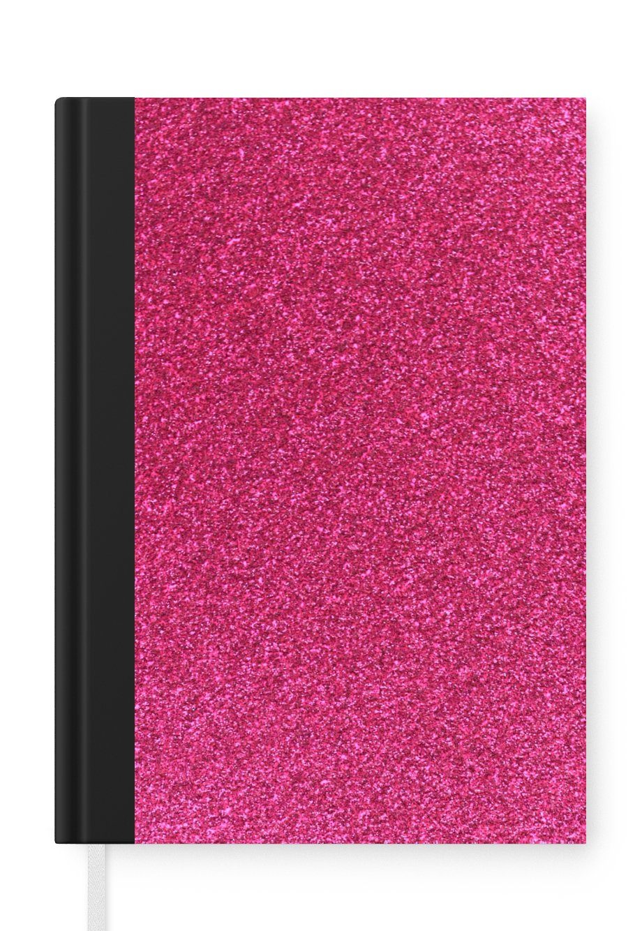 MuchoWow Notizbuch Rosa - Abstrakt - Design, Journal, Merkzettel, Tagebuch, Notizheft, A5, 98 Seiten, Haushaltsbuch