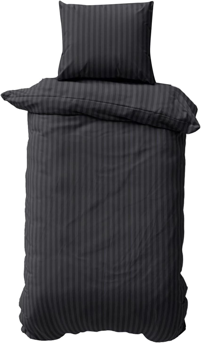 TRENDBUY24 Bettwäsche Bettwäsche Damast Bettwäsche gestreift Hotelbettwäsch günstig online kaufen