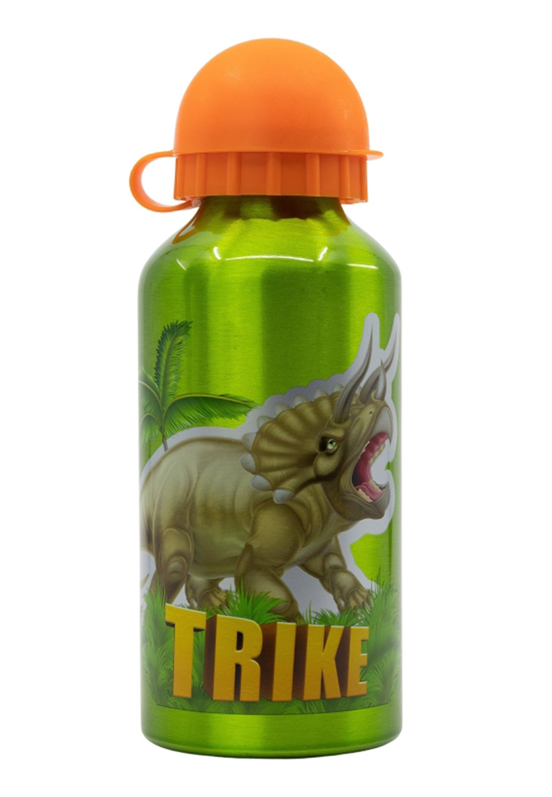 Trinkflasche Yuhu.kids Lunchbox Lunchbox Dinosaurier, Lunch-Set (SET, Brotdose + 2-tlg) Sportflasche